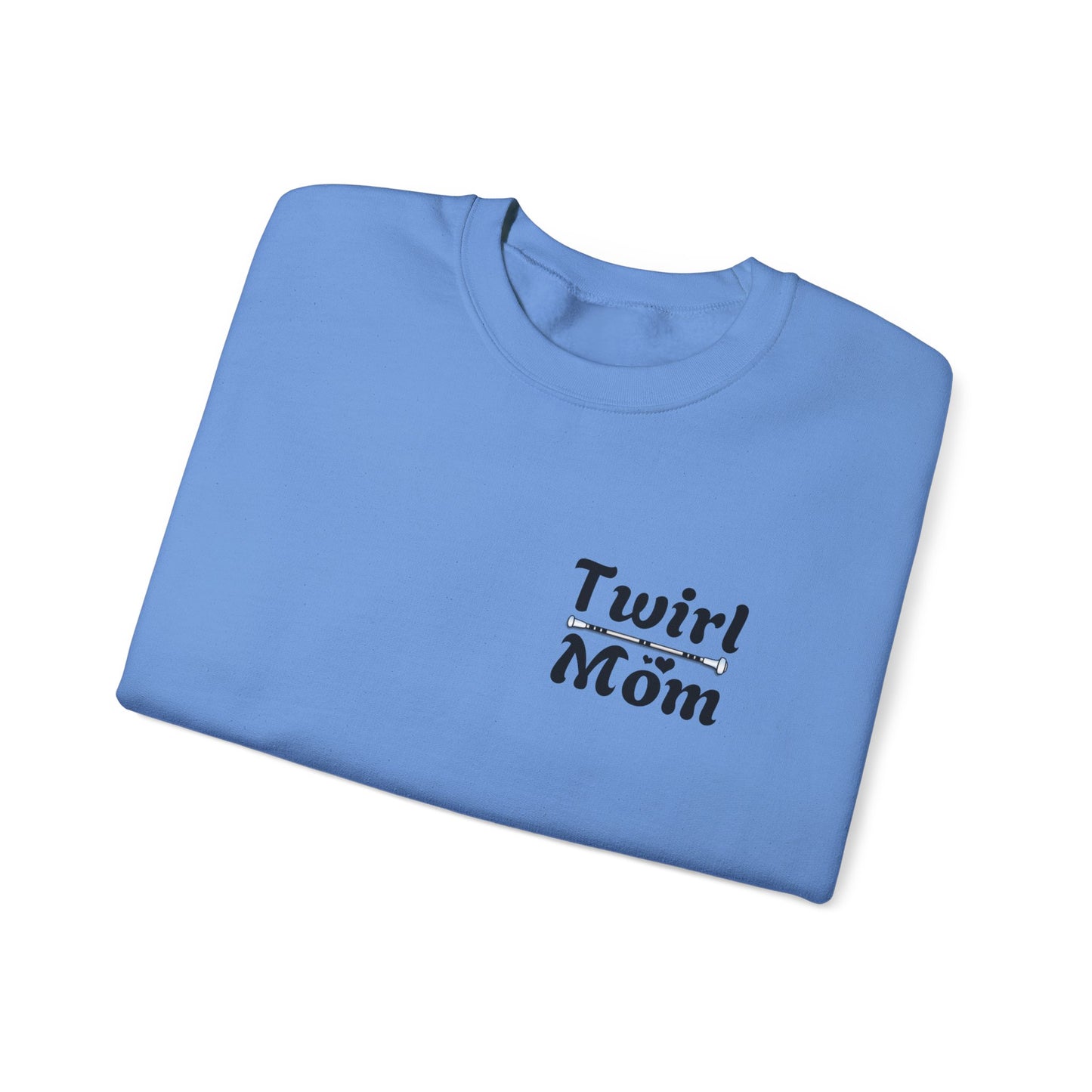 Twirl Mom Competition Sweatshirt, Baton Twirler Mom Gift, Crewneck Jumper, Twirl Mom Apparel, Twirler Mother Present, Twirl Shirt