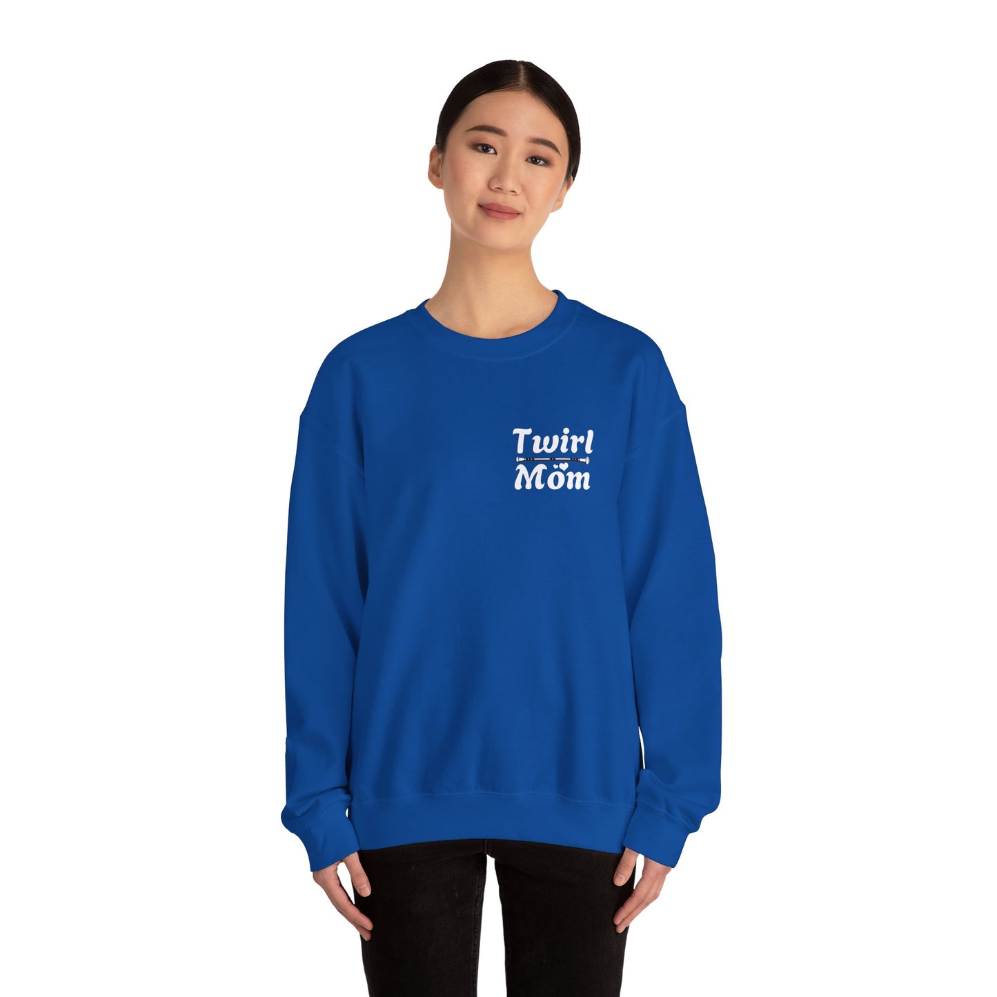 Twirl Mom Competition Sweatshirt, Baton Twirler Mom Gift, Crewneck Jumper, Twirl Mom Apparel, Twirler Mother Present, Twirl Shirt