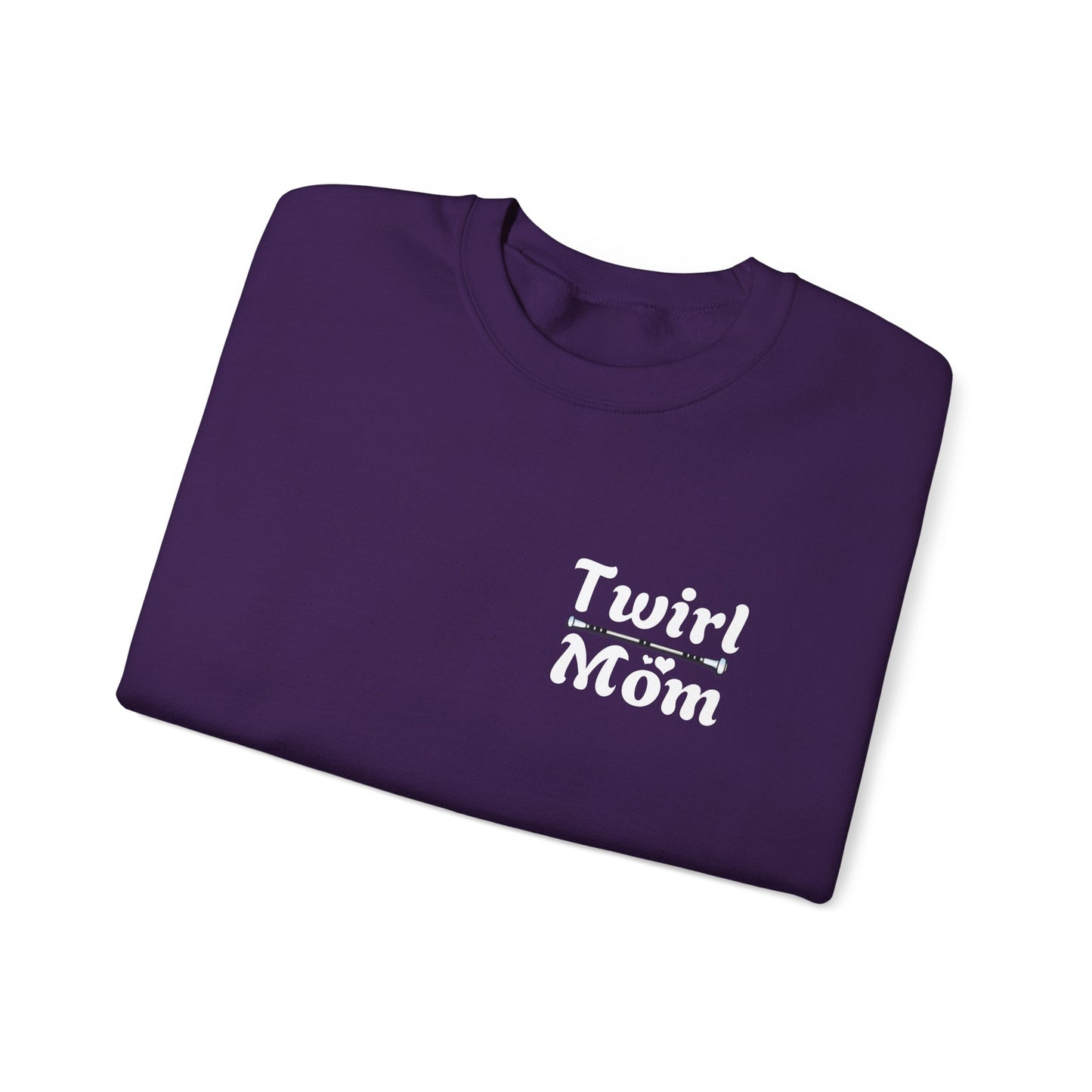Twirl Mom Competition Sweatshirt, Baton Twirler Mom Gift, Crewneck Jumper, Twirl Mom Apparel, Twirler Mother Present, Twirl Shirt