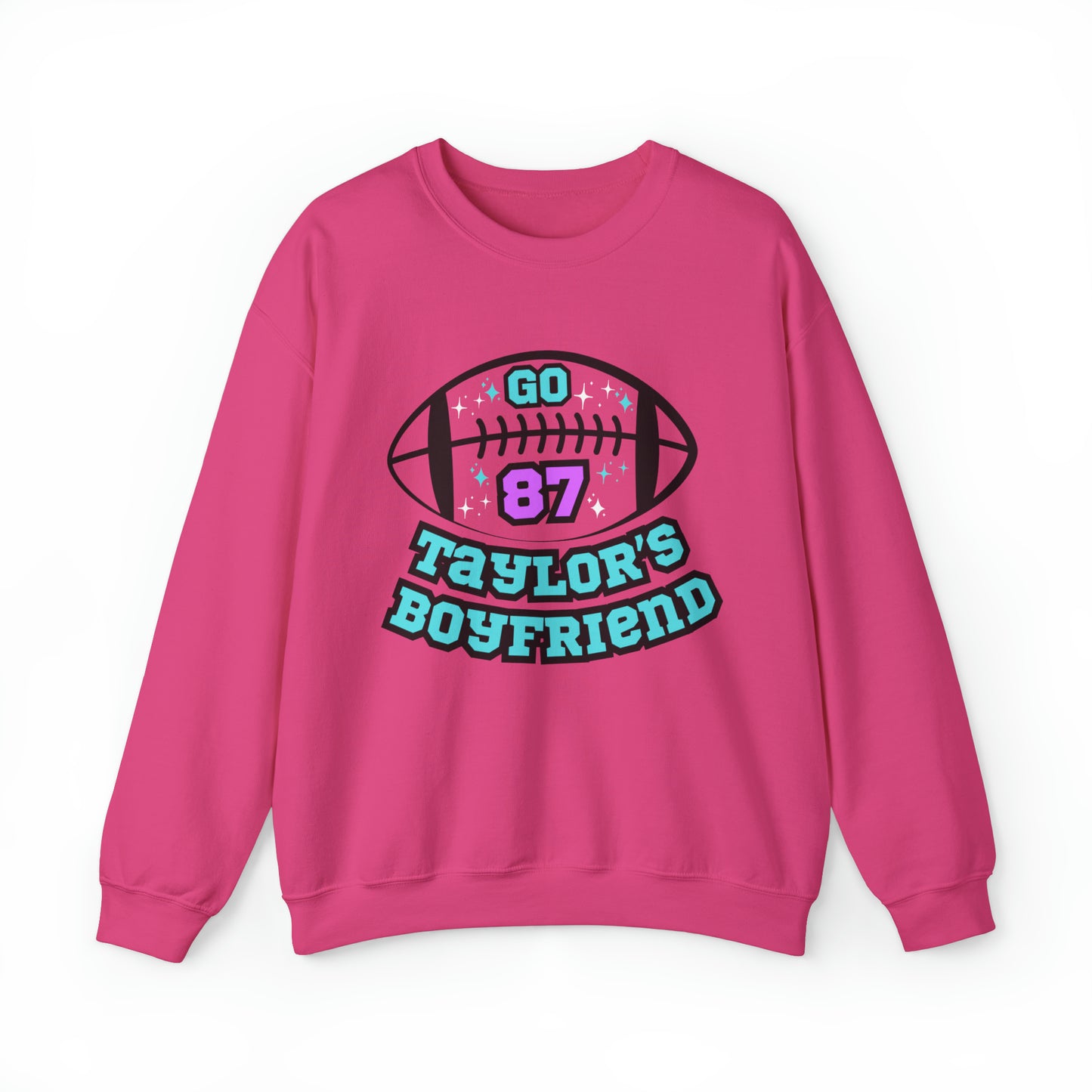 Go Taylor's Boyfriend Unisex Crewneck Sweatshirt, Swiftie Sweatshirt, Taylor Swift Fan Football Shirt, Swiftie Christmas Gift