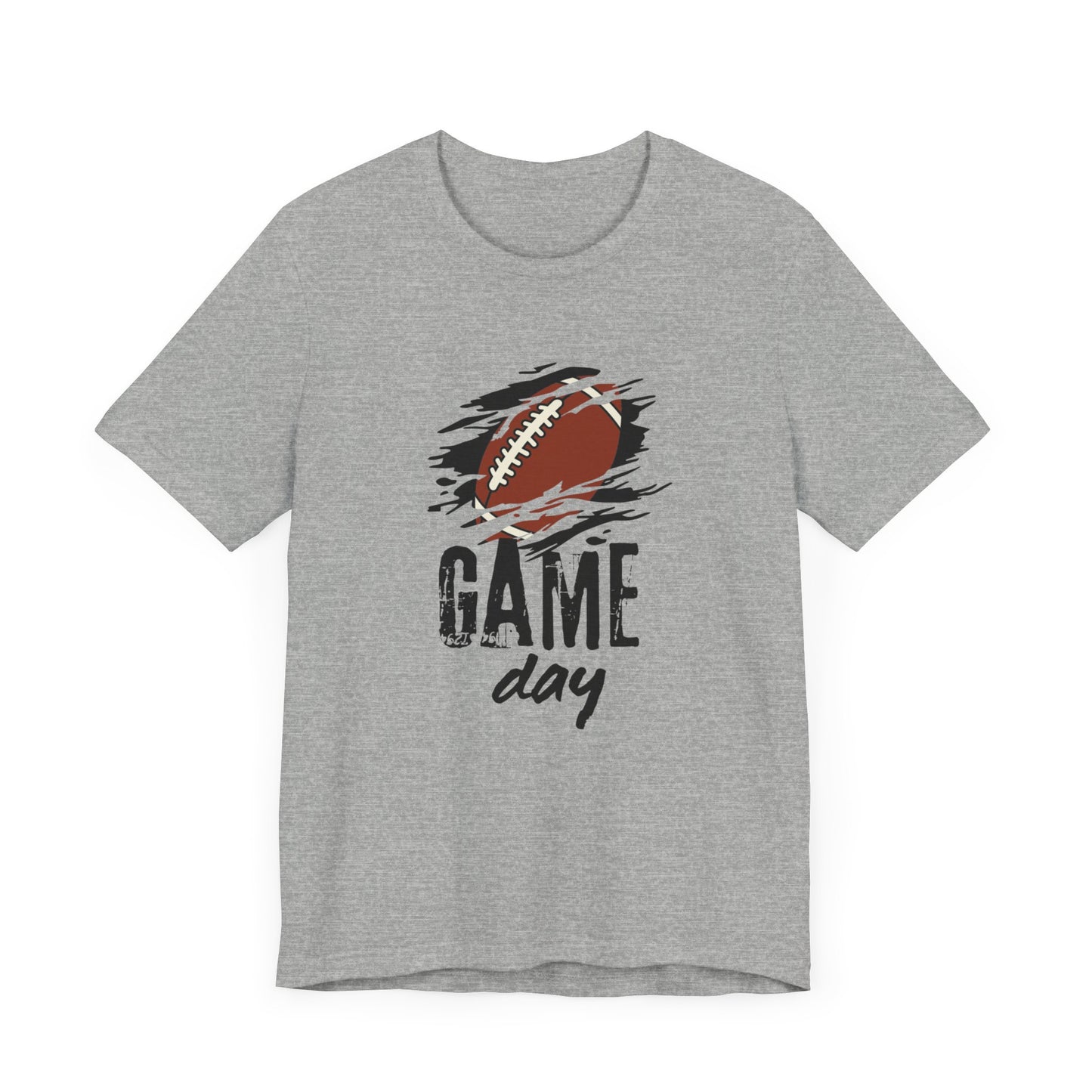 Football Game Day Unisex Jersey Short Sleeve Tee, Birthday Gift for Football Mom or Dad
