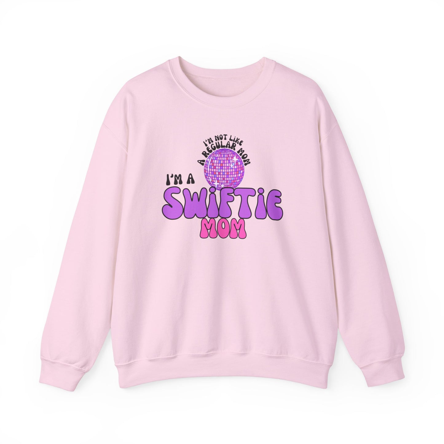 I’m Not Like a Regular Mom I’m a Swiftie Mom Unisex Heavy Blend Crewneck Sweatshirt