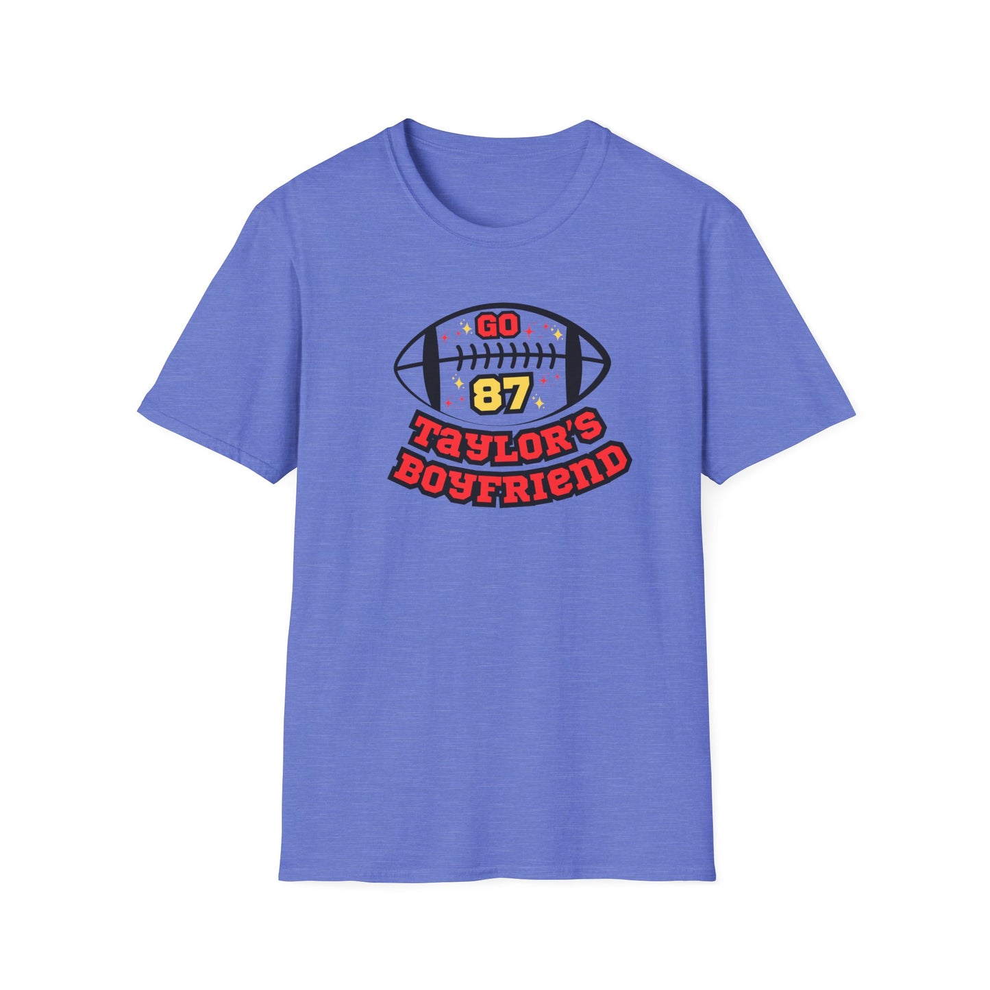 Go Taylors Boyfriend Unisex Softstyle T-Shirt, Taylor Travis Football Tee, Birthday Gift for Swiftie Friend, Valentines Gift for Swiftie