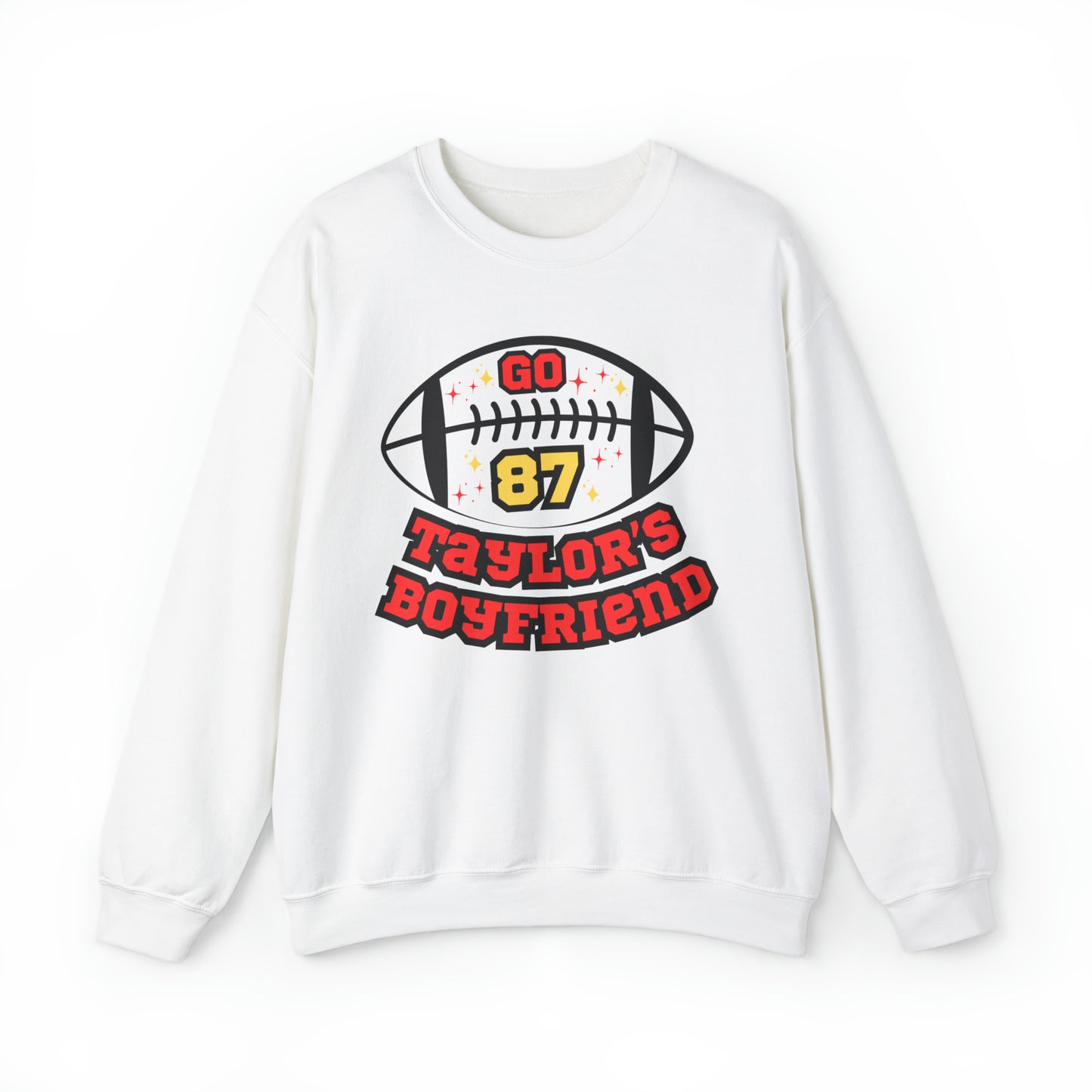 Go Taylor's Boyfriend Unisex Crewneck Sweatshirt, Swiftie Sweatshirt, Taylor Swift Fan Football Shirt, Swiftie Christmas Gift