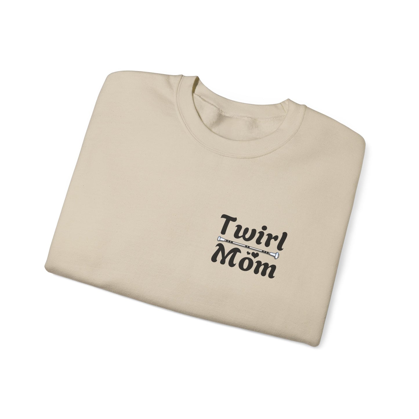Twirl Mom Competition Sweatshirt, Baton Twirler Mom Gift, Crewneck Jumper, Twirl Mom Apparel, Twirler Mother Present, Twirl Shirt