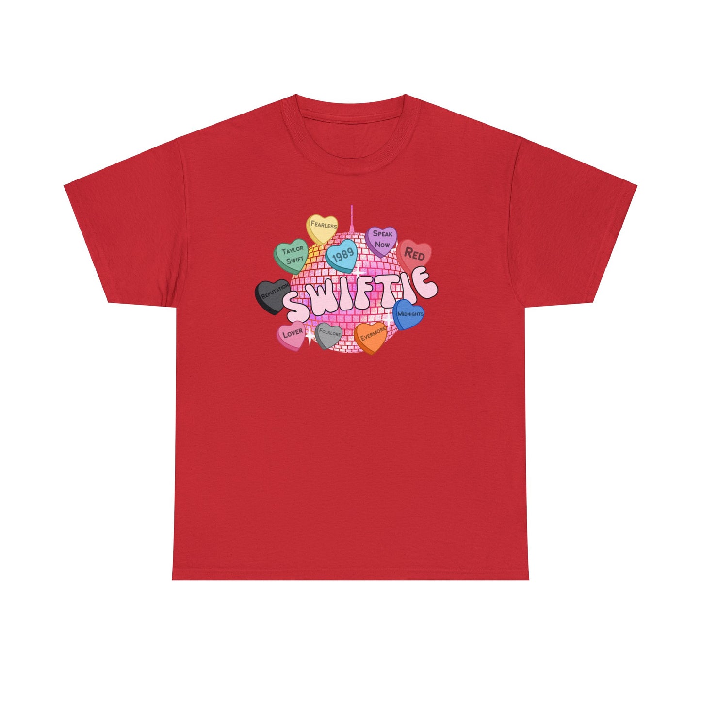 Swiftie Candy Hearts Unisex Unisex Heavy Cotton Tee Valentines Day T-Shirt