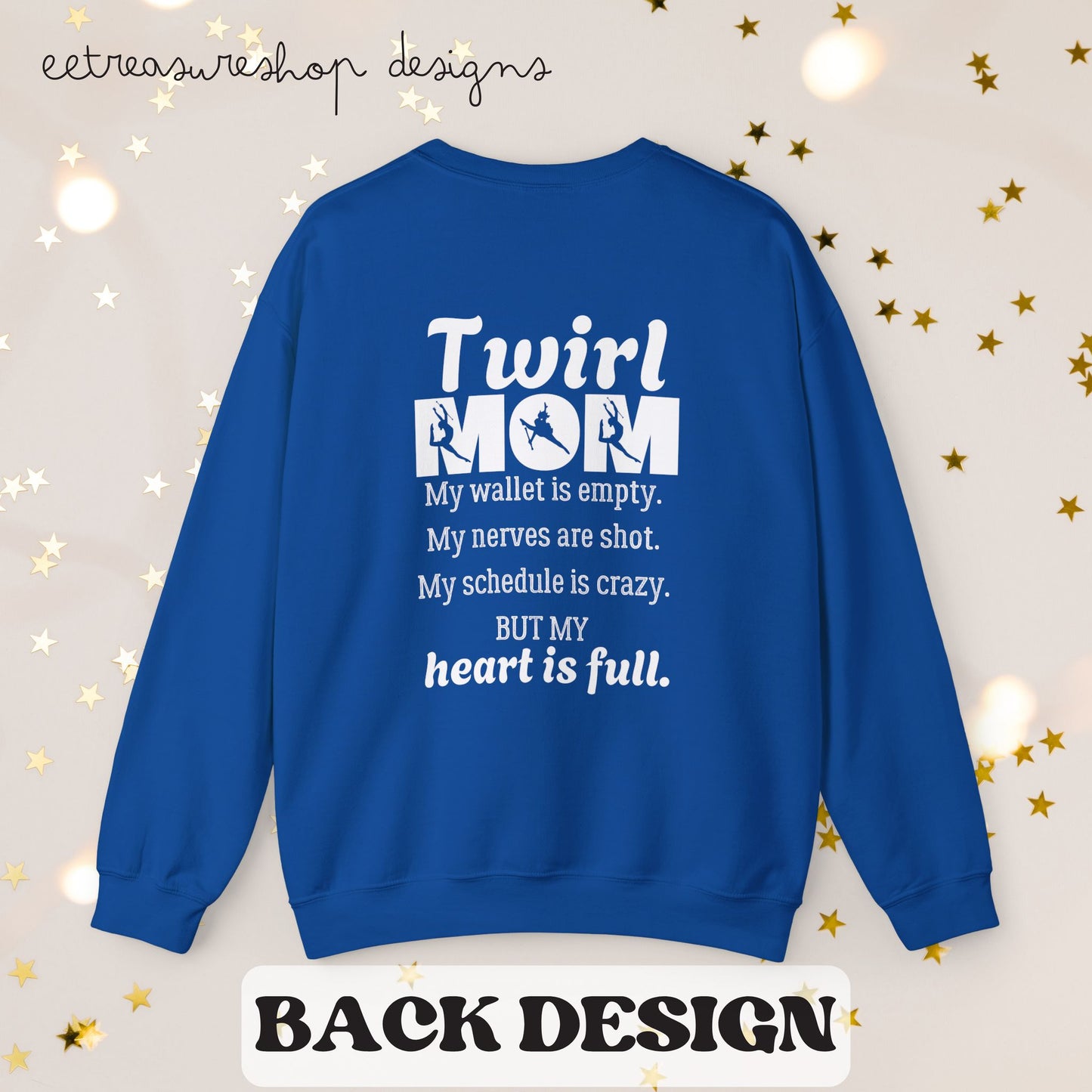 Twirl Mom Competition Sweatshirt, Baton Twirler Mom Gift, Crewneck Jumper, Twirl Mom Apparel, Twirler Mother Present, Twirl Shirt