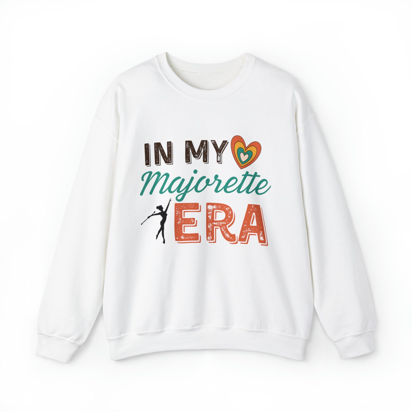 In My Majorette Era Unisex Crewneck Sweatshirt, Baton Twirler Shirt, Twirler Gift