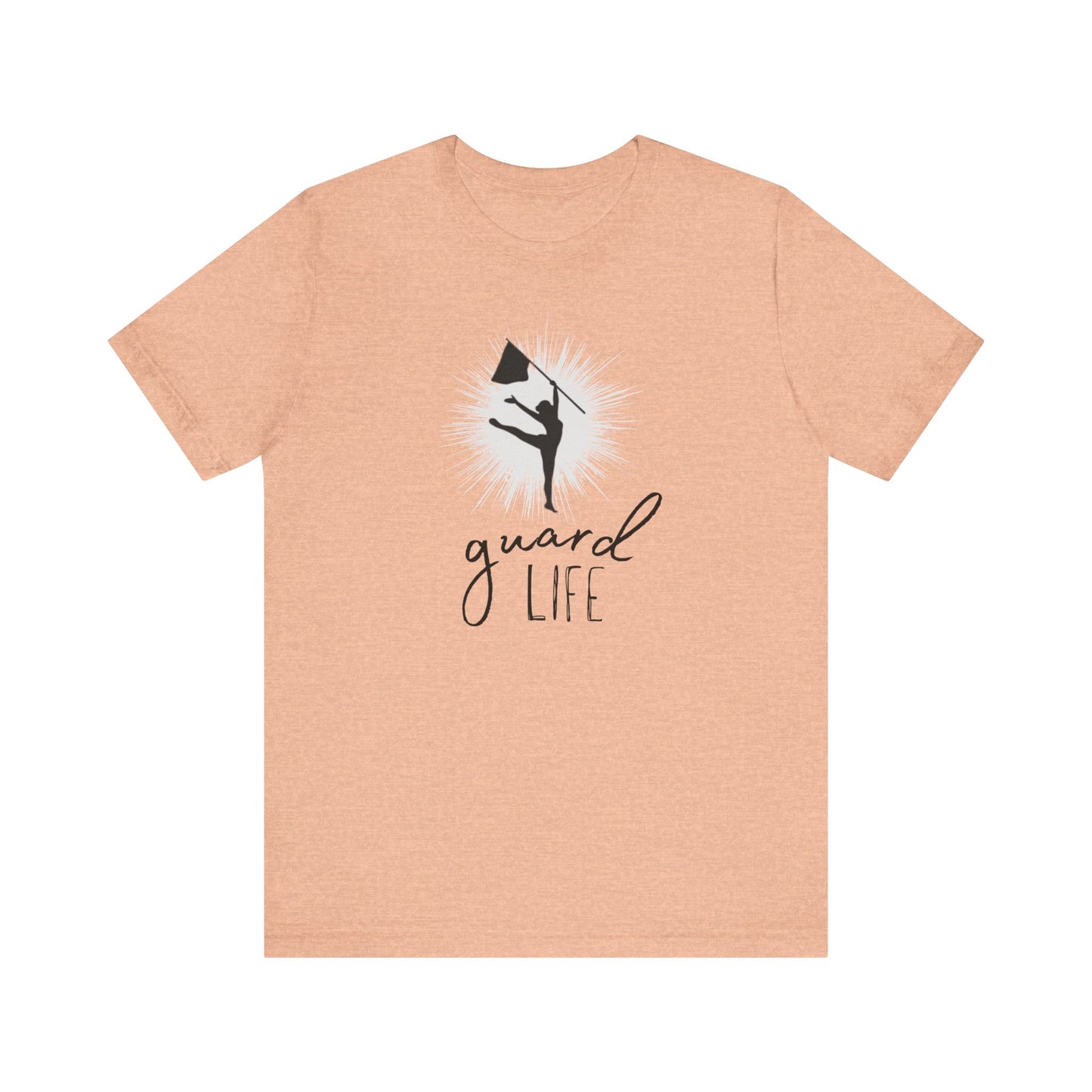 Guard Life Unisex Jersey Short Sleeve Tee, Color Guard Shirt, Birthday Gift for Color Guard Friend
