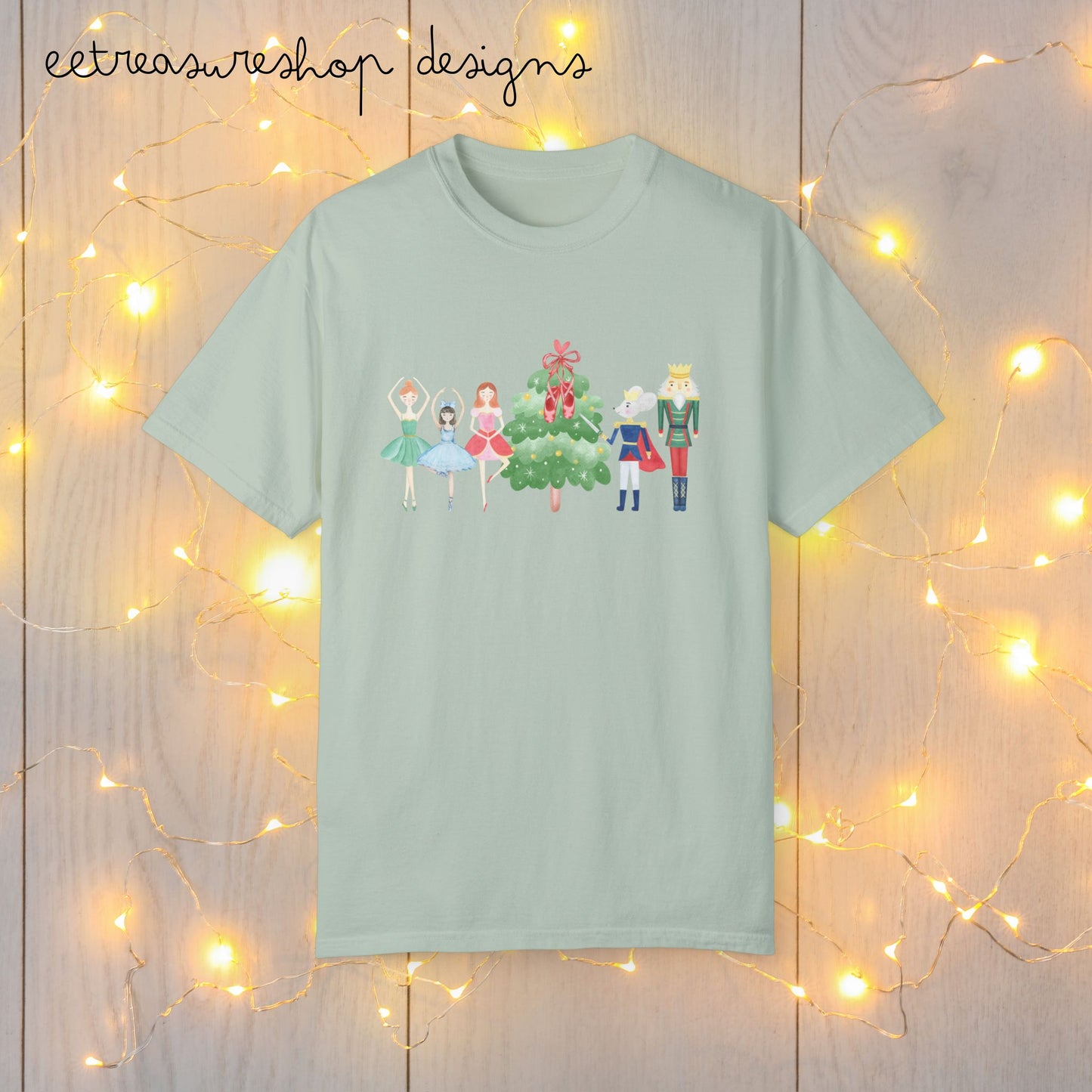 Nutcracker Christmas Unisex T-shirt, Holiday Season Tee, Festive Nutcracker Shirt, Christmas Party Apparel, Holiday Graphic Tee
