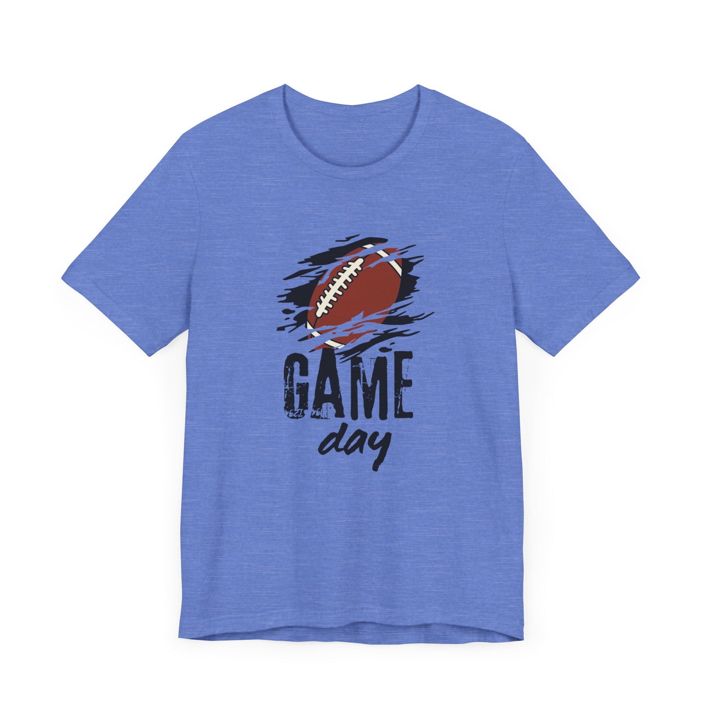 Football Game Day Unisex Jersey Short Sleeve Tee, Birthday Gift for Football Mom or Dad