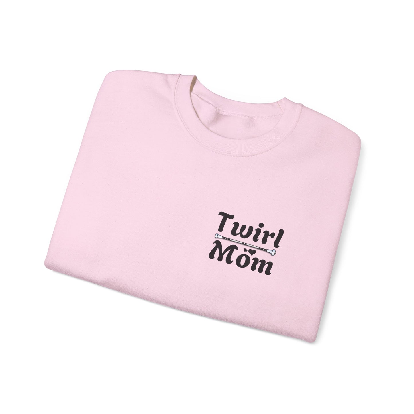 Twirl Mom Competition Sweatshirt, Baton Twirler Mom Gift, Crewneck Jumper, Twirl Mom Apparel, Twirler Mother Present, Twirl Shirt