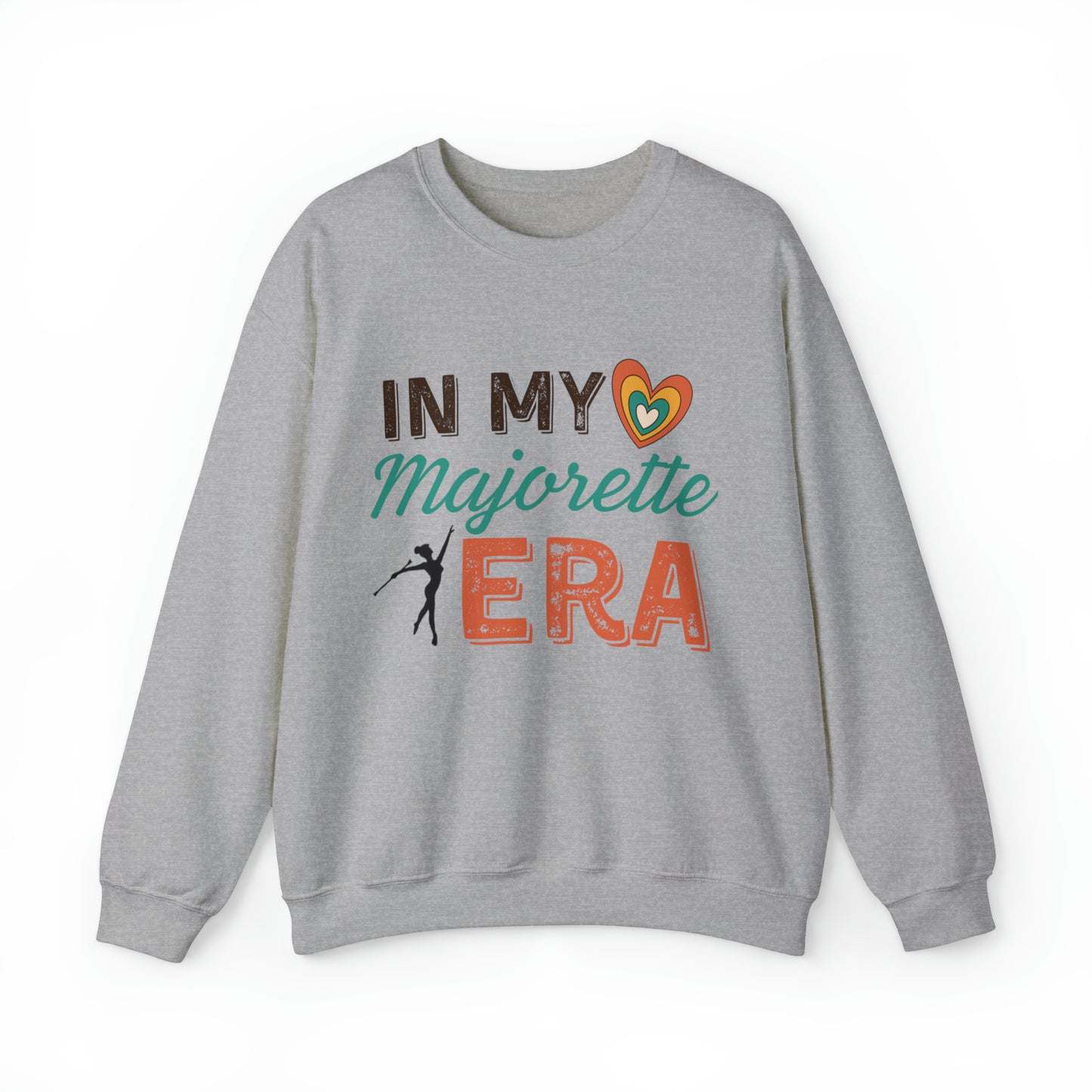 In My Majorette Era Unisex Crewneck Sweatshirt, Baton Twirler Shirt, Twirler Gift