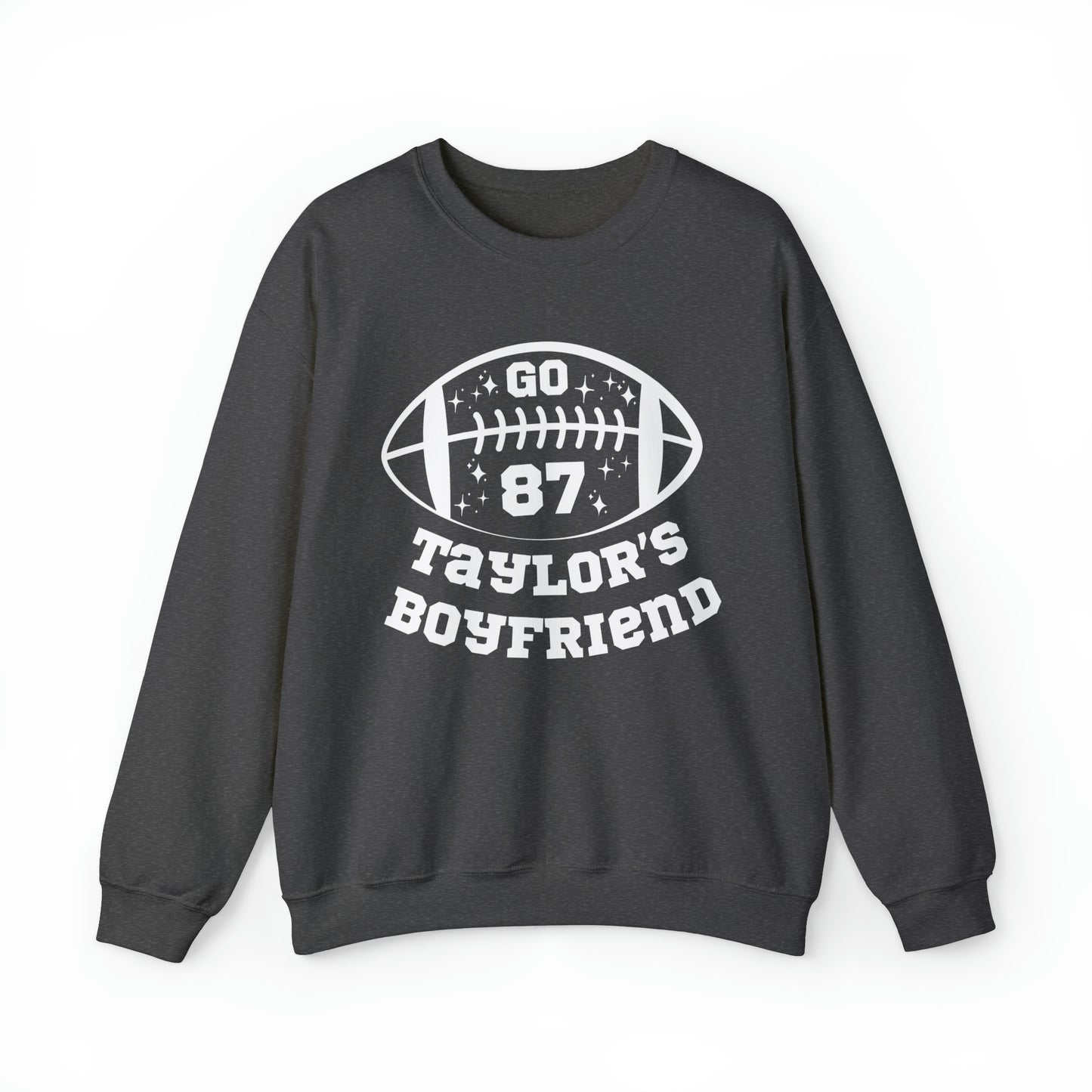 Go Taylor's Boyfriend Unisex Crewneck Sweatshirt, Swiftie Sweatshirt, Taylor Swift Fan Football Shirt, Swiftie Christmas Gift