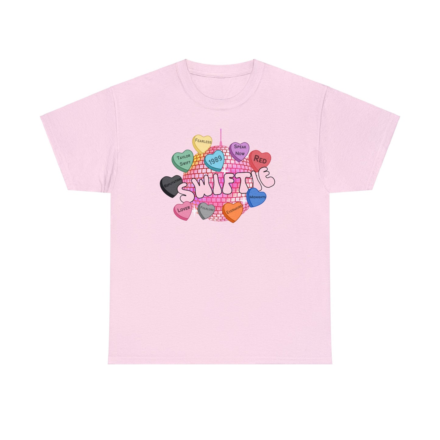 Swiftie Candy Hearts Unisex Unisex Heavy Cotton Tee Valentines Day T-Shirt