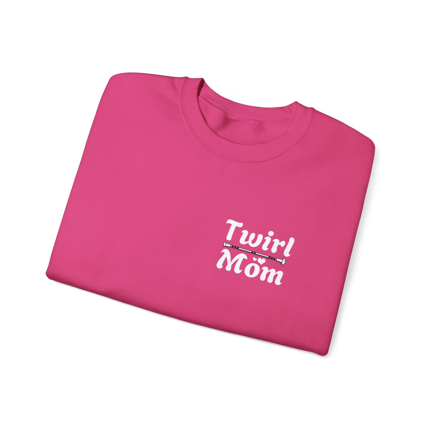 Twirl Mom Competition Sweatshirt, Baton Twirler Mom Gift, Crewneck Jumper, Twirl Mom Apparel, Twirler Mother Present, Twirl Shirt
