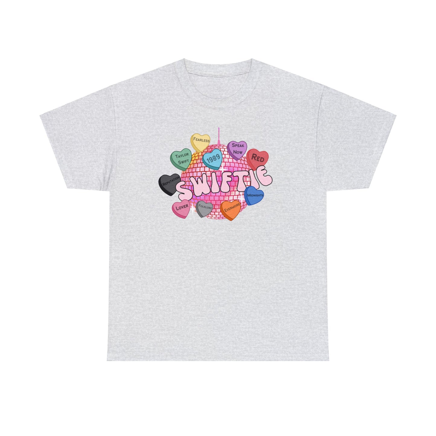 Swiftie Candy Hearts Unisex Unisex Heavy Cotton Tee Valentines Day T-Shirt