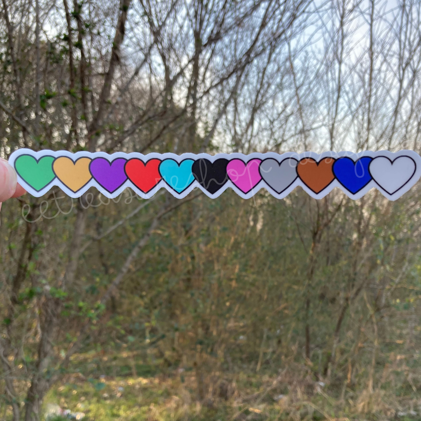 Swiftie Taylor Swift Inspired Eras Heart Waterproof Vinyl Sticker