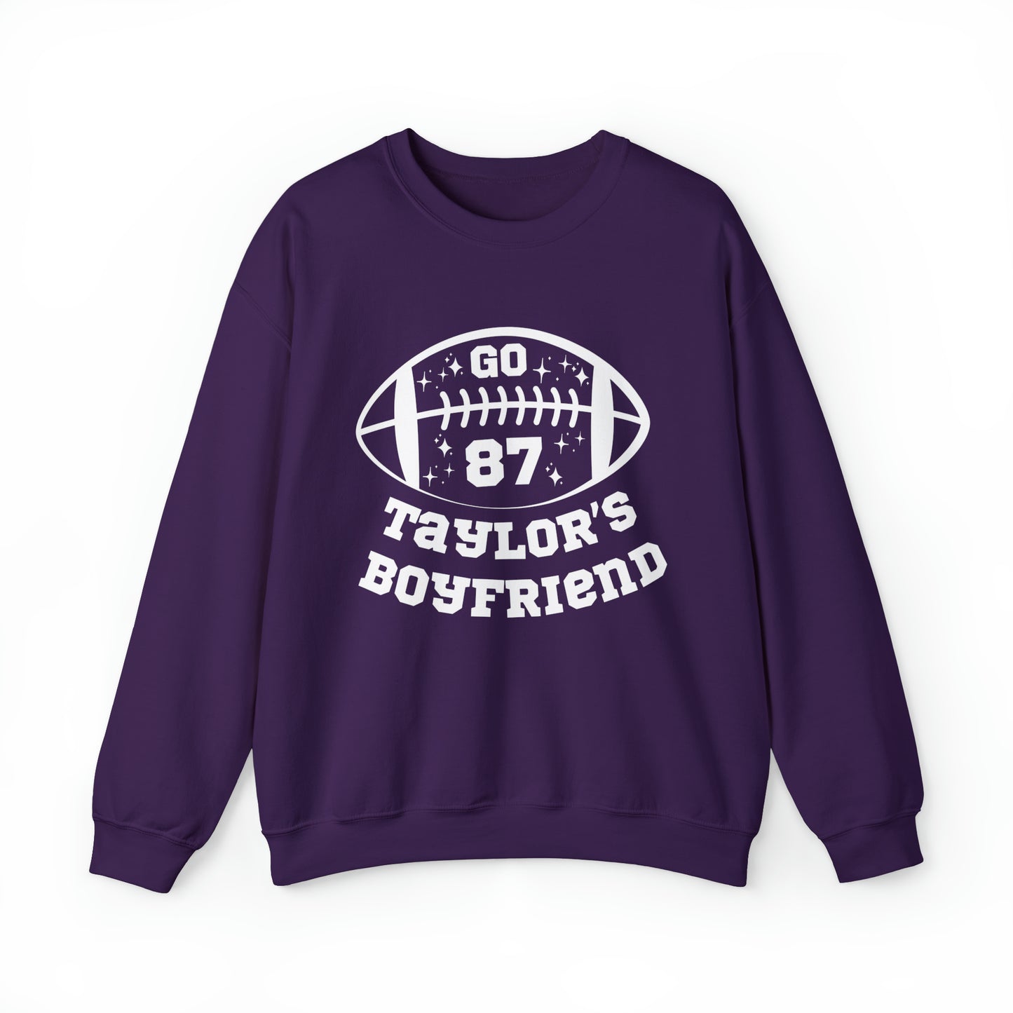 Go Taylor's Boyfriend Unisex Crewneck Sweatshirt, Swiftie Sweatshirt, Taylor Swift Fan Football Shirt, Swiftie Christmas Gift