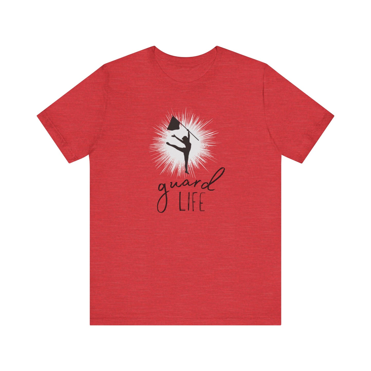 Guard Life Unisex Jersey Short Sleeve Tee, Color Guard Shirt, Birthday Gift for Color Guard Friend