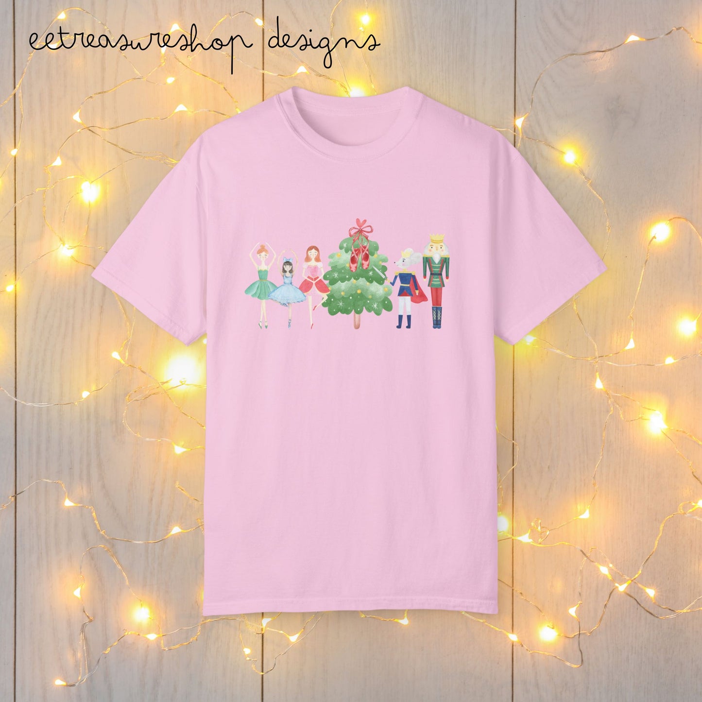 Nutcracker Christmas Unisex T-shirt, Holiday Season Tee, Festive Nutcracker Shirt, Christmas Party Apparel, Holiday Graphic Tee