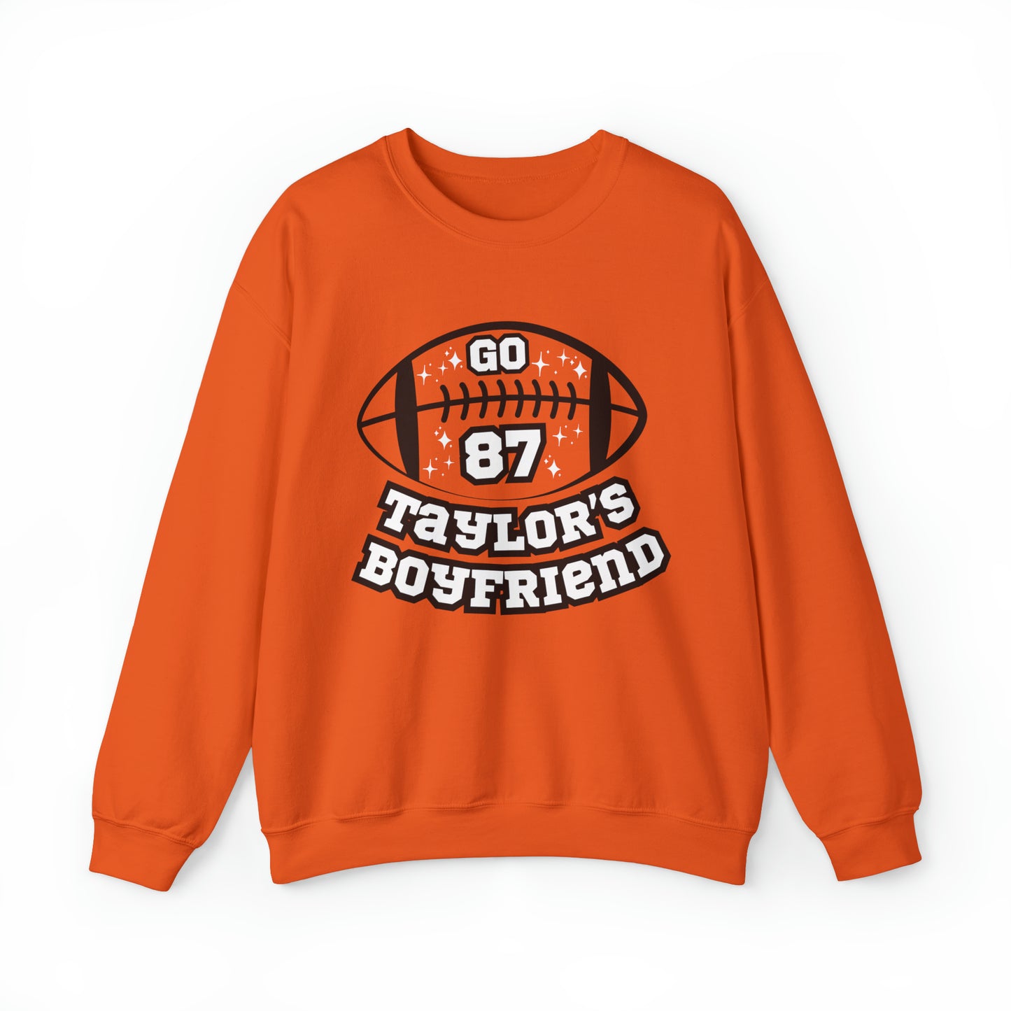 Go Taylor's Boyfriend Unisex Crewneck Sweatshirt, Swiftie Sweatshirt, Taylor Swift Fan Football Shirt, Swiftie Christmas Gift