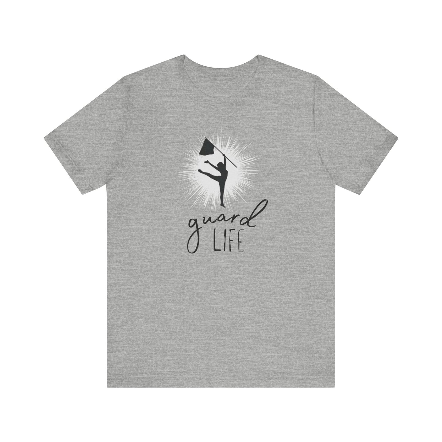 Guard Life Unisex Jersey Short Sleeve Tee, Color Guard Shirt, Birthday Gift for Color Guard Friend