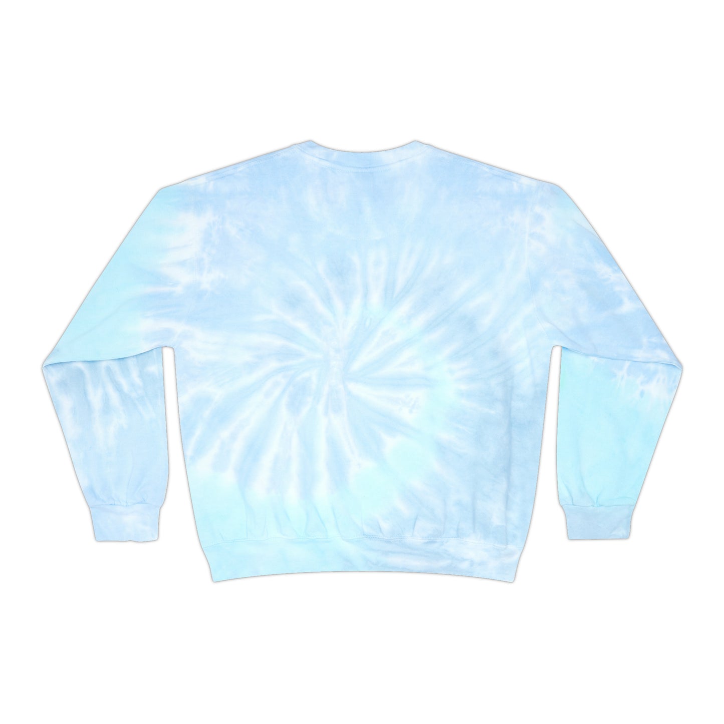 Twirl Mom Life Unisex Tie-Dye Sweatshirt, Rainbow Pink Blue Tie-Dye, Majorette Mom Gift, Baton Twirler Mom Gift