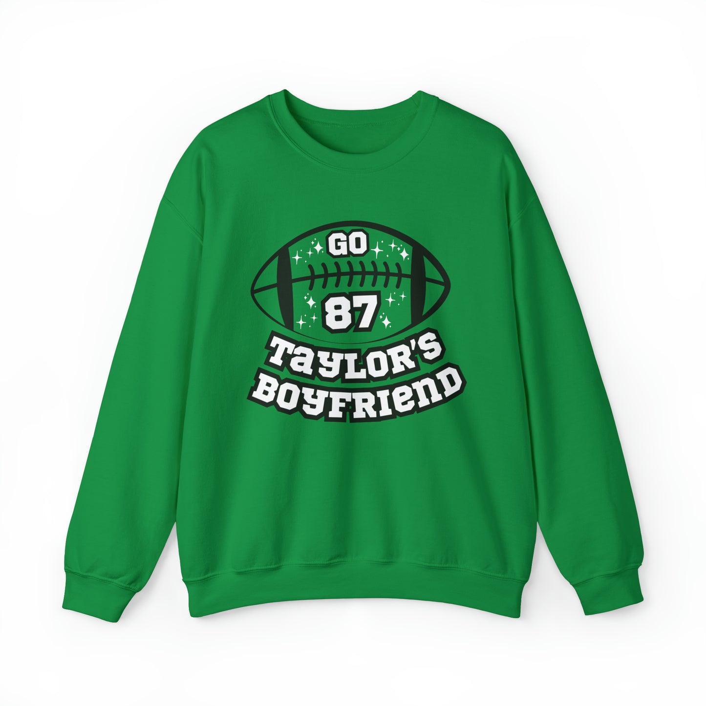 Go Taylor's Boyfriend Unisex Crewneck Sweatshirt, Swiftie Sweatshirt, Taylor Swift Fan Football Shirt, Swiftie Christmas Gift