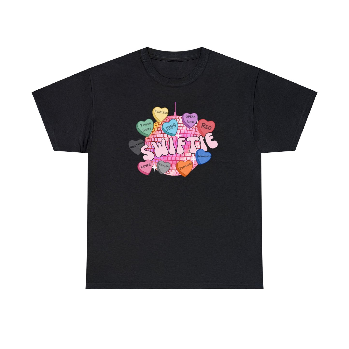 Swiftie Candy Hearts Unisex Unisex Heavy Cotton Tee Valentines Day T-Shirt