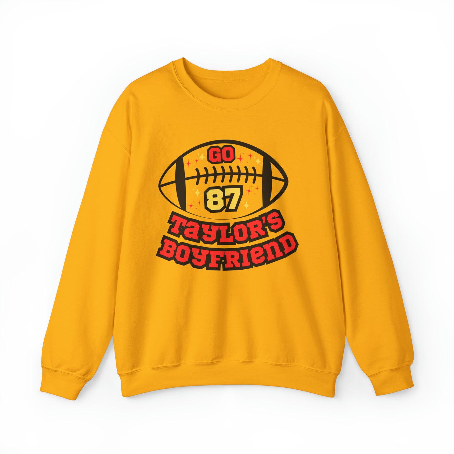 Go Taylor's Boyfriend Unisex Crewneck Sweatshirt, Swiftie Sweatshirt, Taylor Swift Fan Football Shirt, Swiftie Christmas Gift