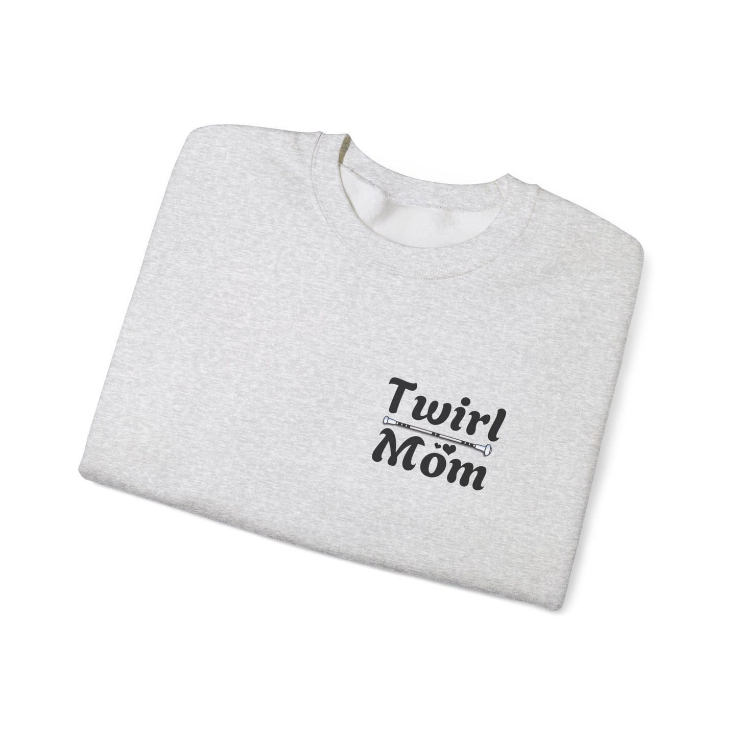 Twirl Mom Competition Sweatshirt, Baton Twirler Mom Gift, Crewneck Jumper, Twirl Mom Apparel, Twirler Mother Present, Twirl Shirt