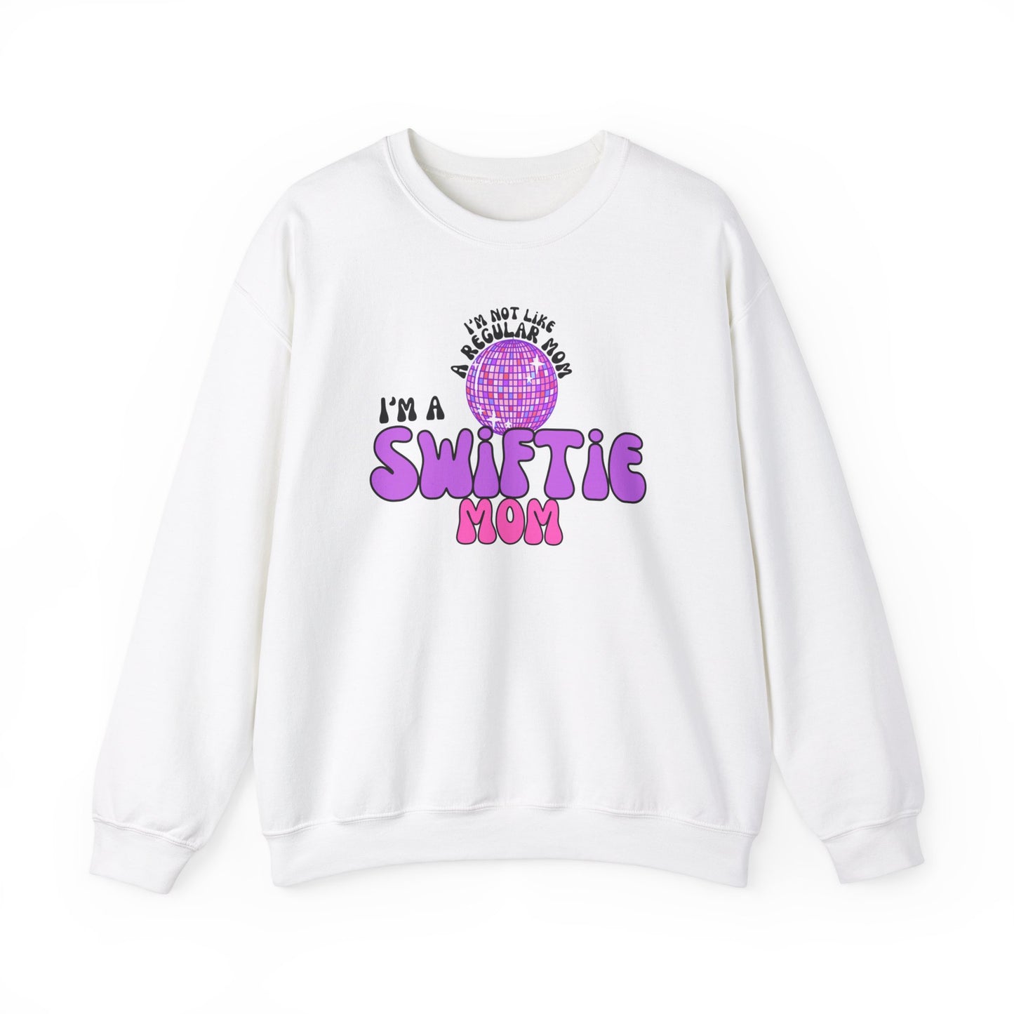 I’m Not Like a Regular Mom I’m a Swiftie Mom Unisex Heavy Blend Crewneck Sweatshirt