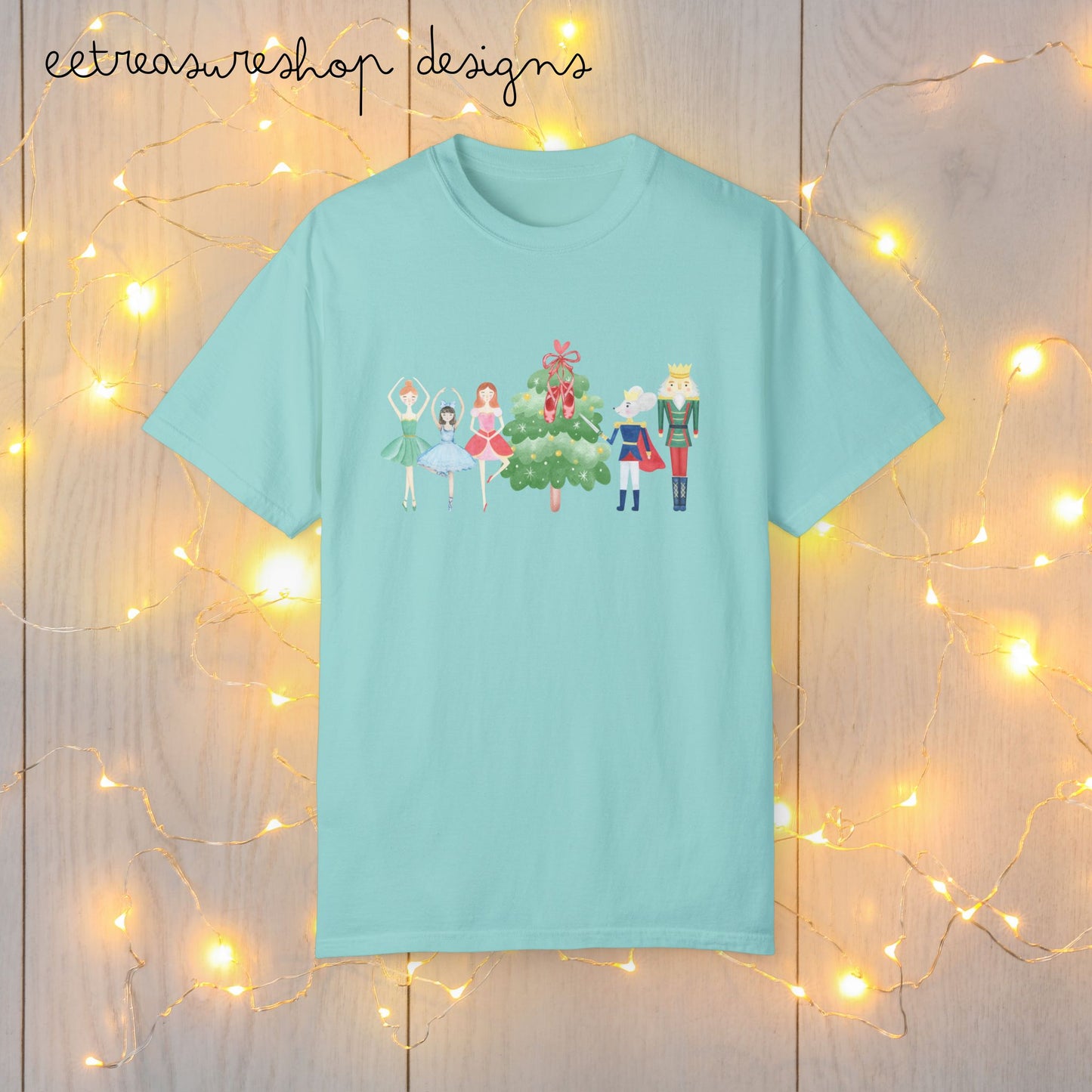 Nutcracker Christmas Unisex T-shirt, Holiday Season Tee, Festive Nutcracker Shirt, Christmas Party Apparel, Holiday Graphic Tee