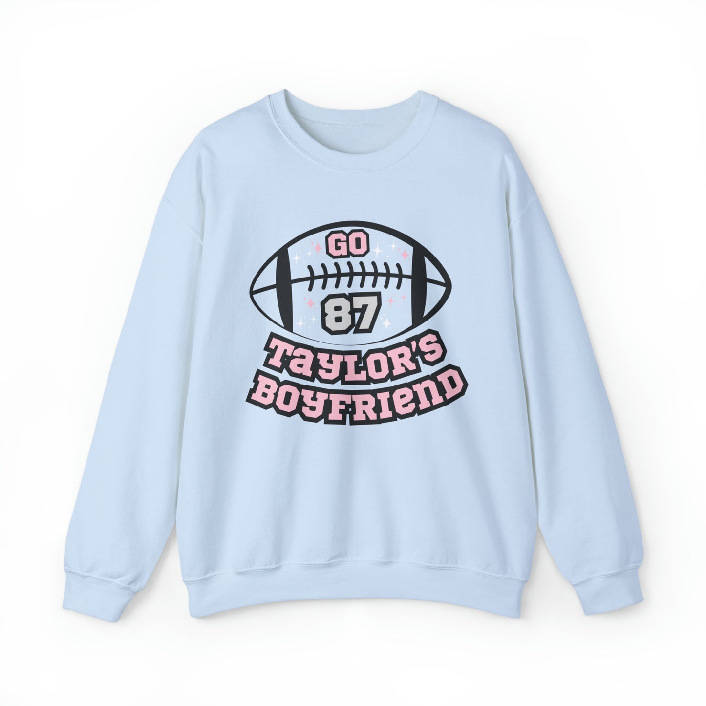Go Taylor's Boyfriend Unisex Crewneck Sweatshirt, Swiftie Sweatshirt, Taylor Swift Fan Football Shirt, Swiftie Christmas Gift