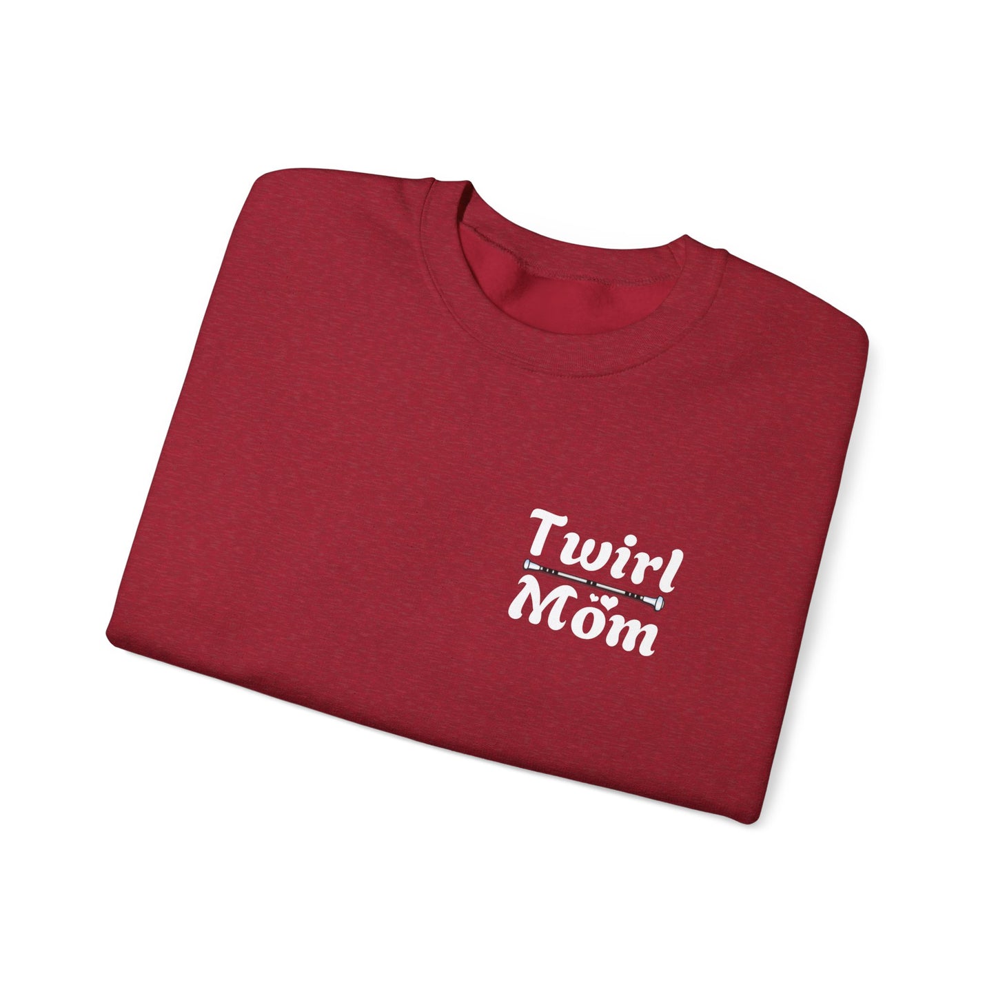 Twirl Mom Competition Sweatshirt, Baton Twirler Mom Gift, Crewneck Jumper, Twirl Mom Apparel, Twirler Mother Present, Twirl Shirt