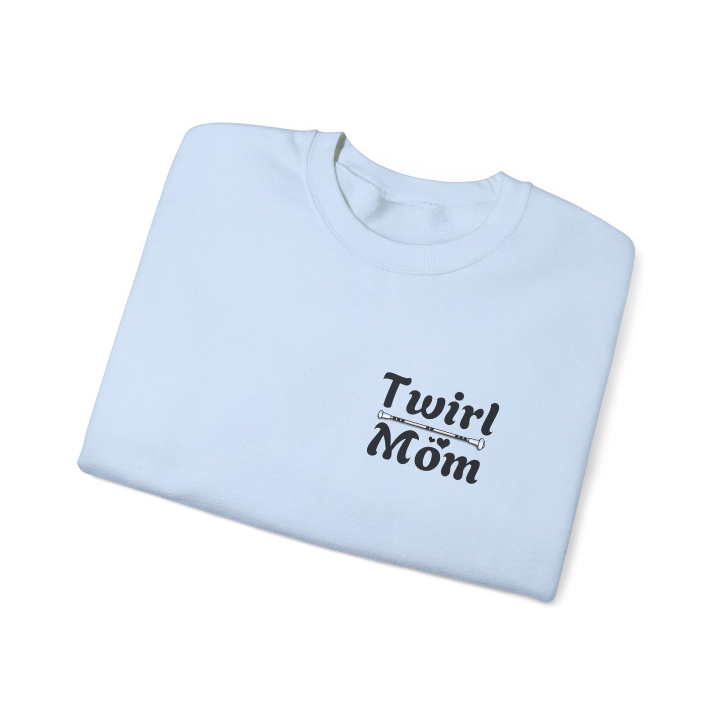 Twirl Mom Competition Sweatshirt, Baton Twirler Mom Gift, Crewneck Jumper, Twirl Mom Apparel, Twirler Mother Present, Twirl Shirt