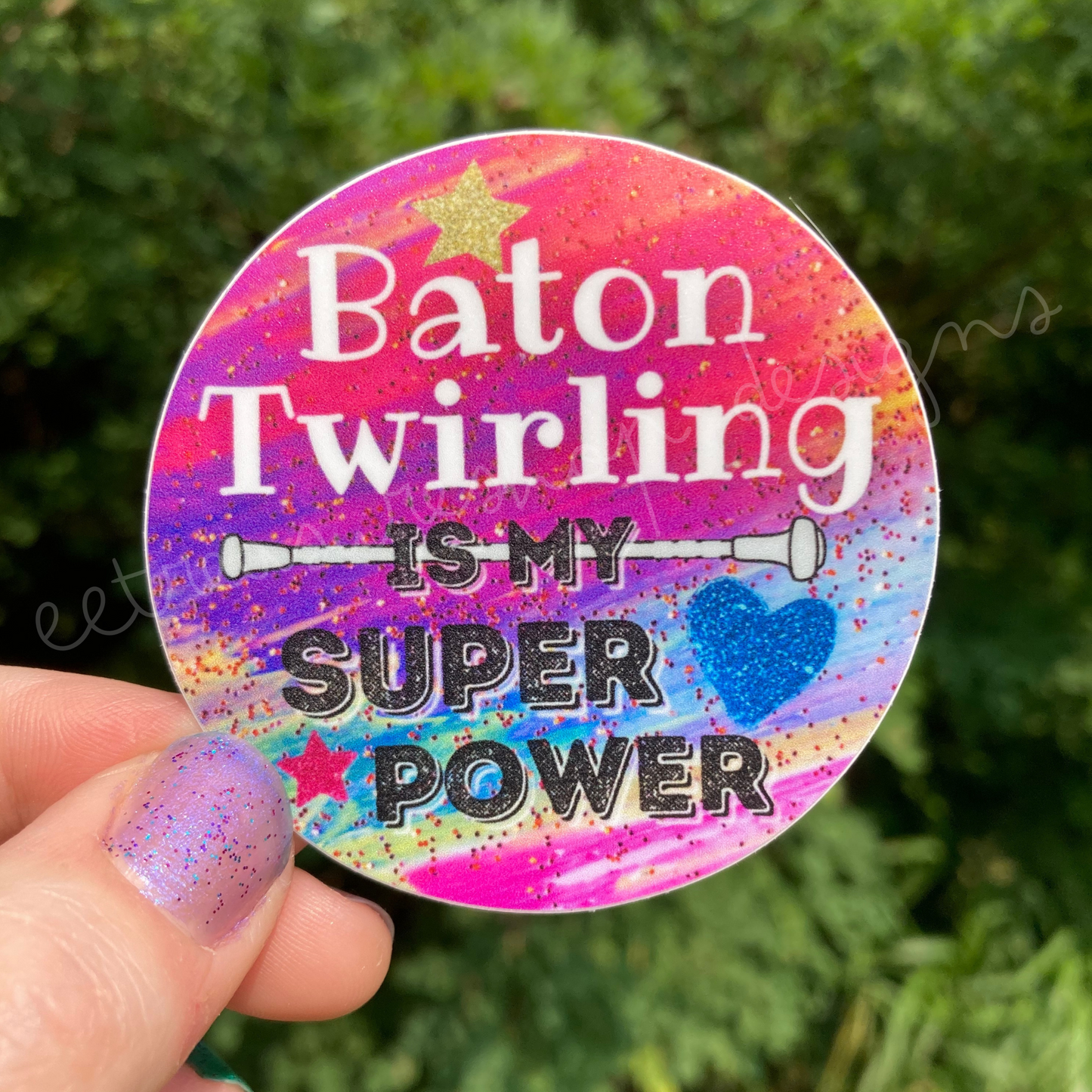 Baton Twirler 8 Sticker Bundle