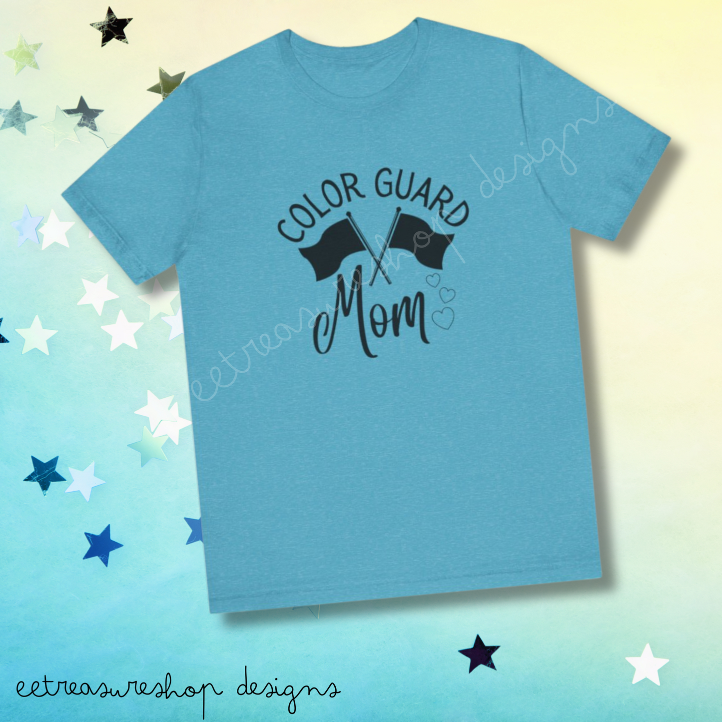 Color Guard Mom Unisex Jersey Short Sleeve Tee, Mothers Day Gift for Color Guard Mom