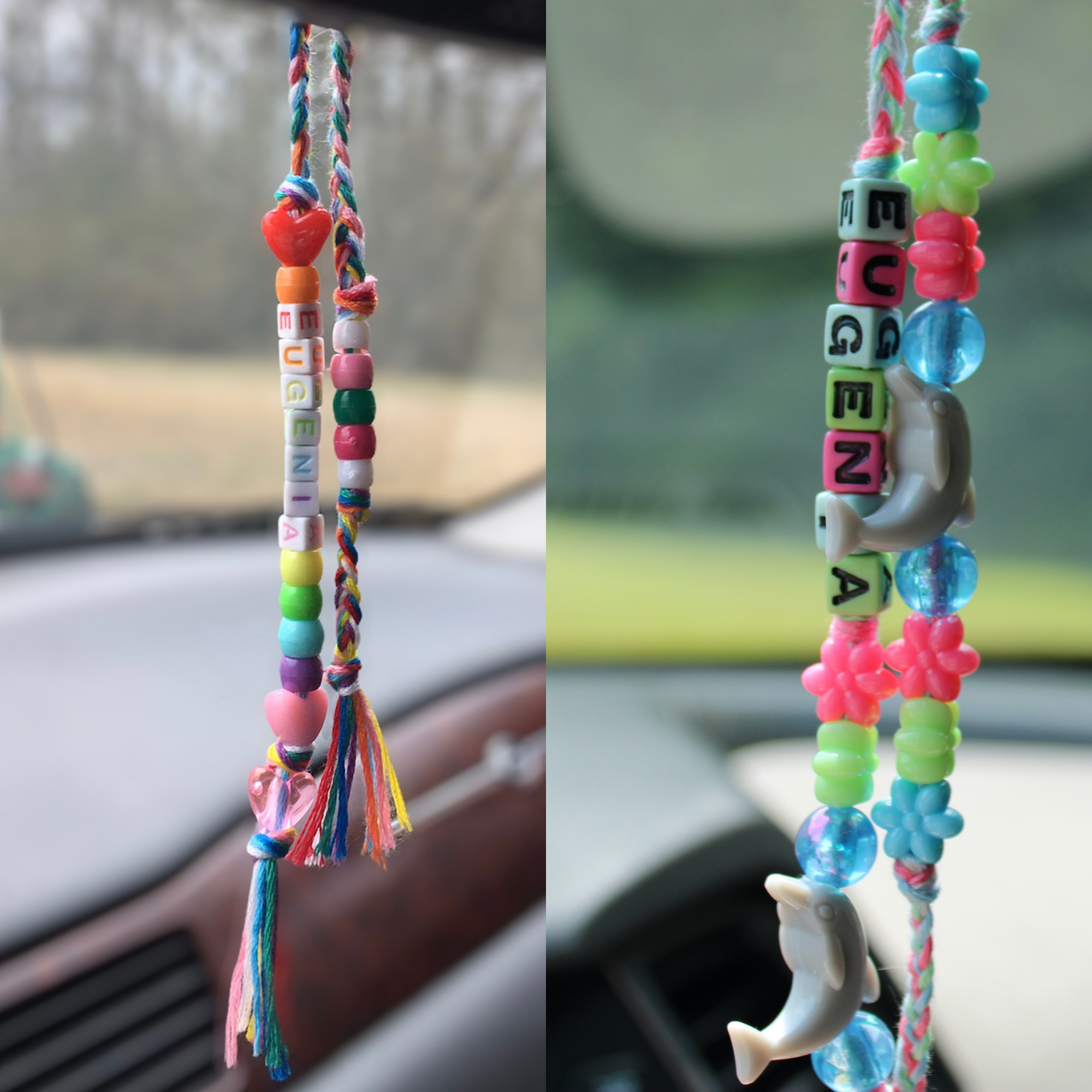 REAR VIEW MIRROR CHARMS (CUSTOM) – Fusion Auto Conceptz