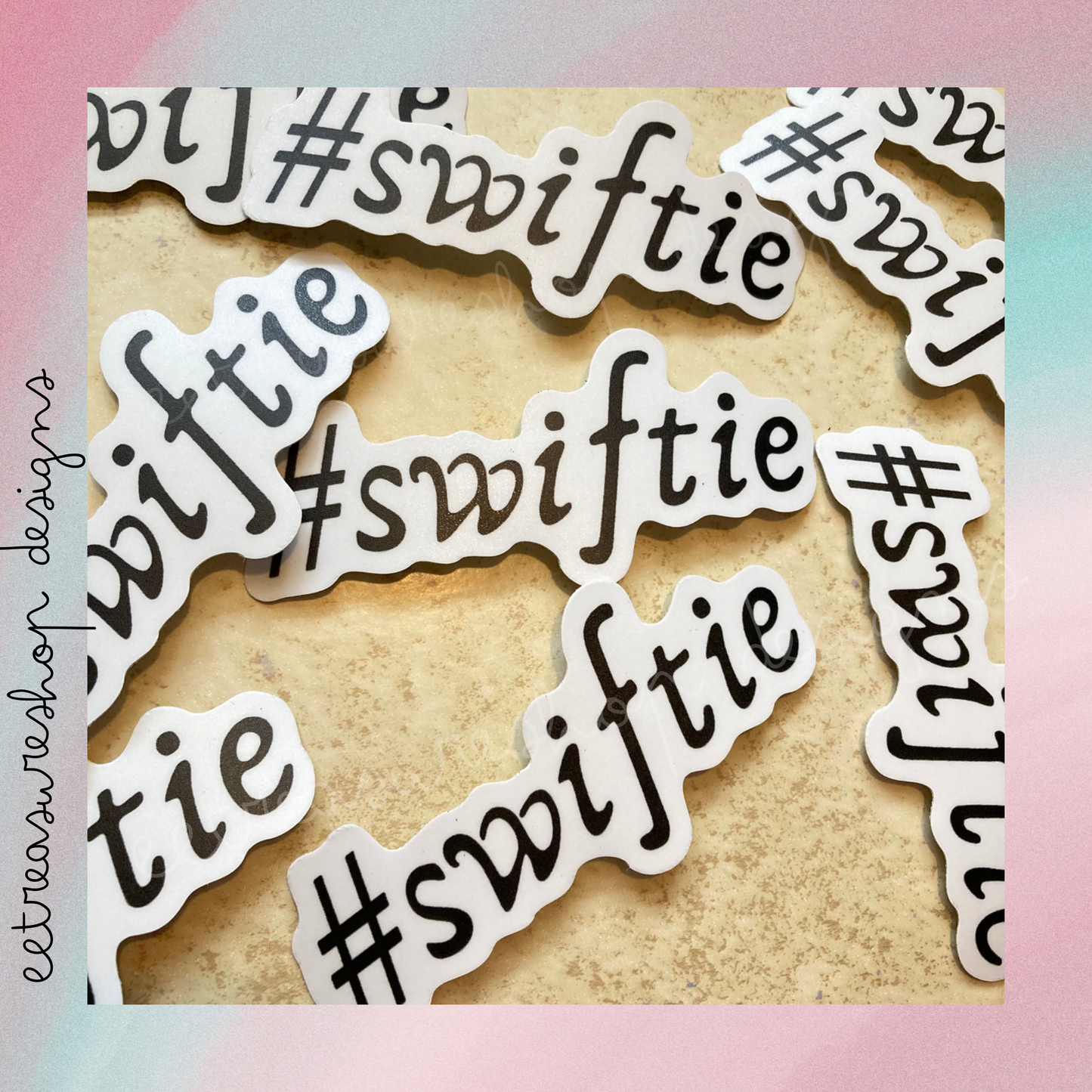 Swiftie Taylor Swift Inspired Waterproof Vinyl Sticker