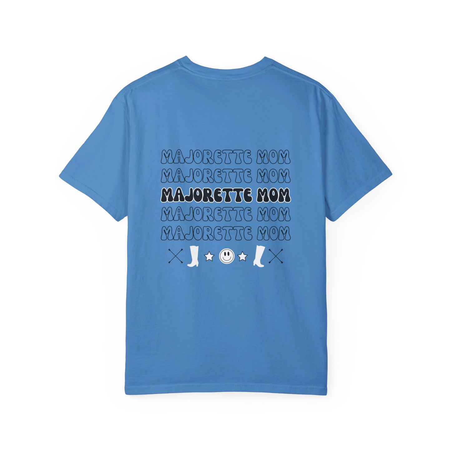 Majorette Mom Comfort Colors Unisex Garment-Dyed T-shirt, Birthday Gift for Twirl Majorette Mom