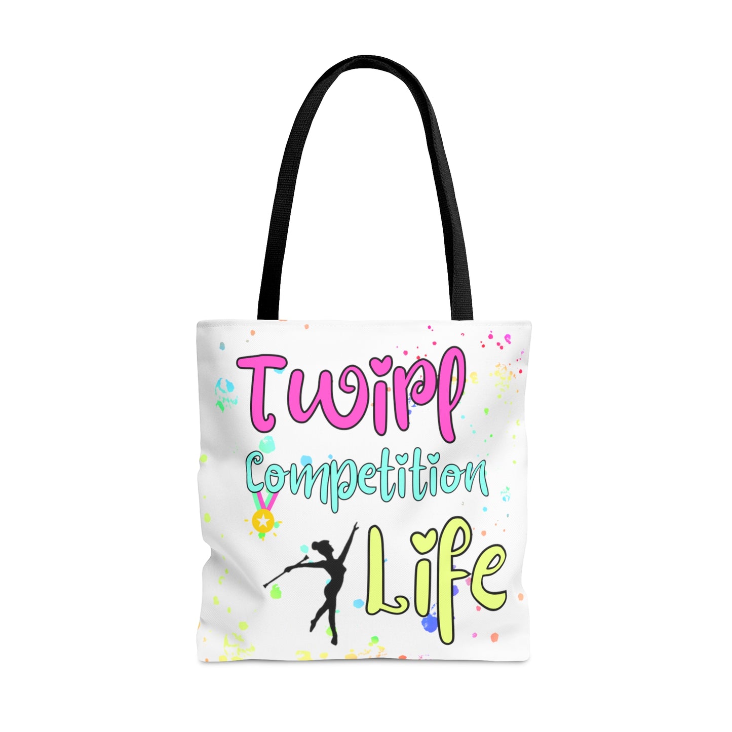 Twirl Competition Life Baton Twirler Tote Bag, Twirler Gift, Twirl Mom Gift