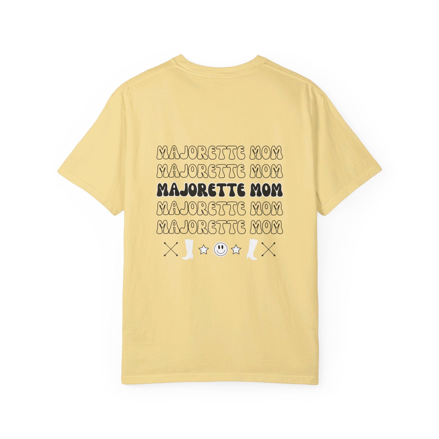 Majorette Mom Comfort Colors Unisex Garment-Dyed T-shirt, Birthday Gift for Twirl Majorette Mom