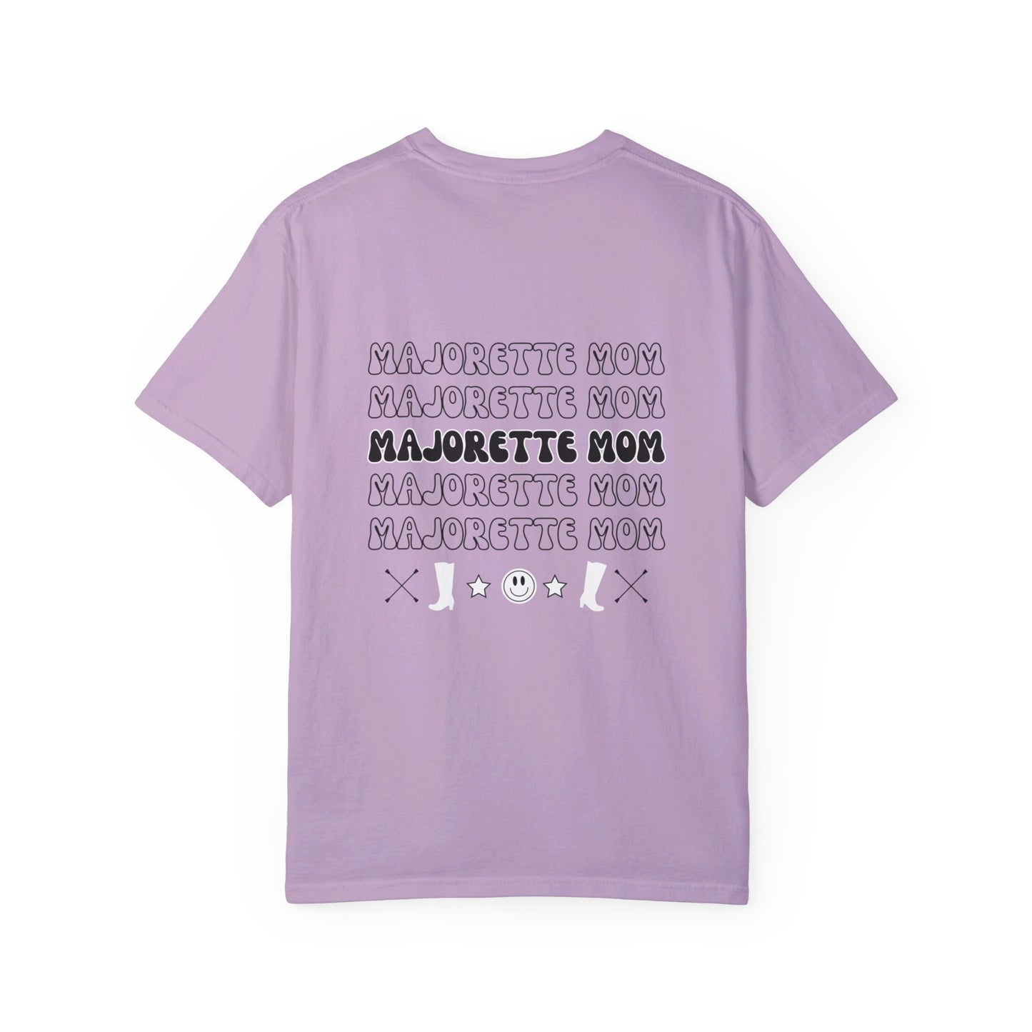 Majorette Mom Comfort Colors Unisex Garment-Dyed T-shirt, Birthday Gift for Twirl Majorette Mom