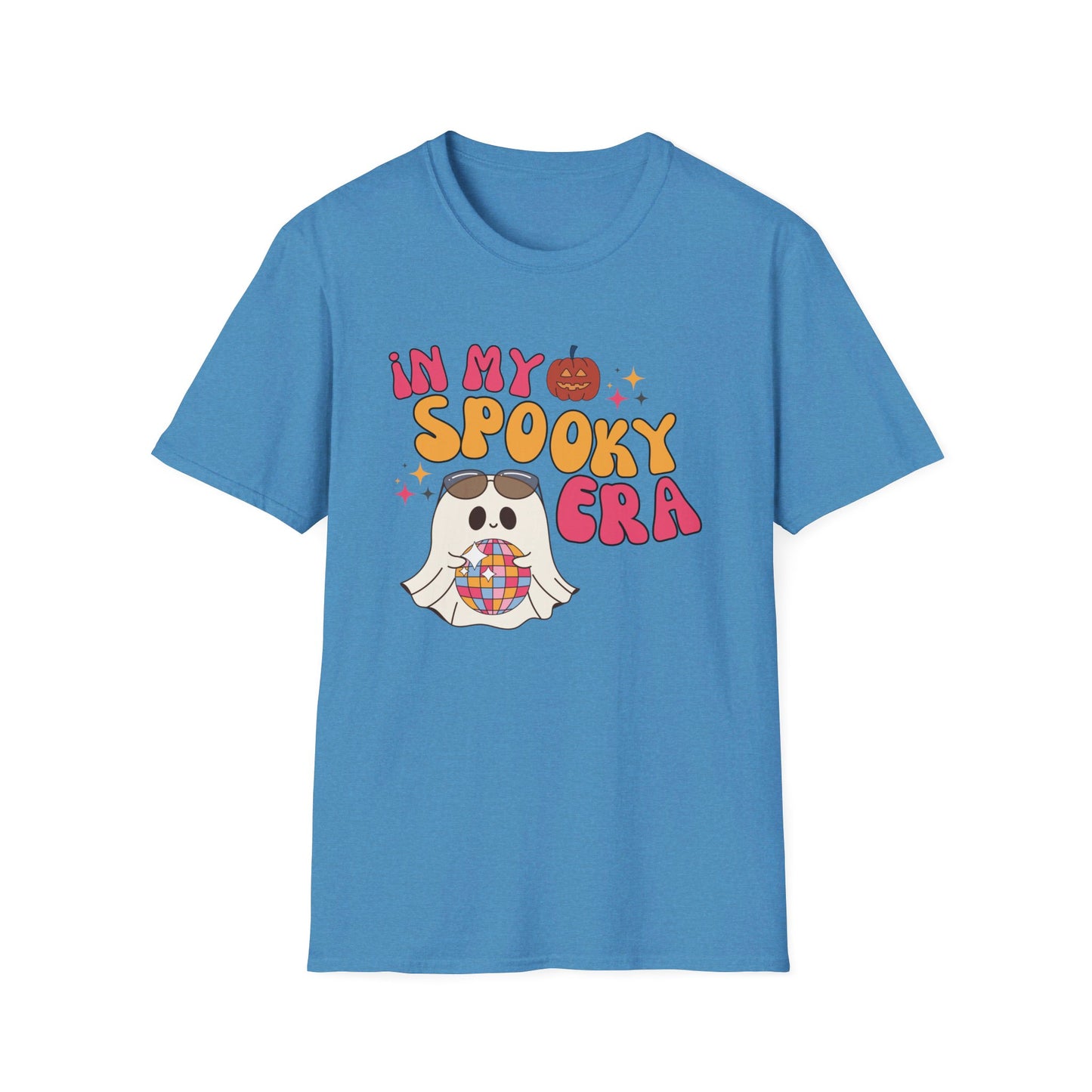 In My Spooky Era Cute Ghost Halloween Unisex Softstyle T-Shirt, Birthday Gift for Taylor Swift Fan