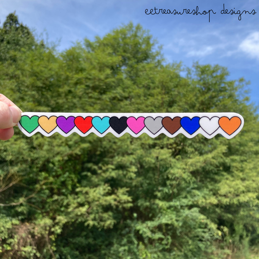 Swiftie Taylor Swift Inspired Eras Heart Waterproof Vinyl Sticker