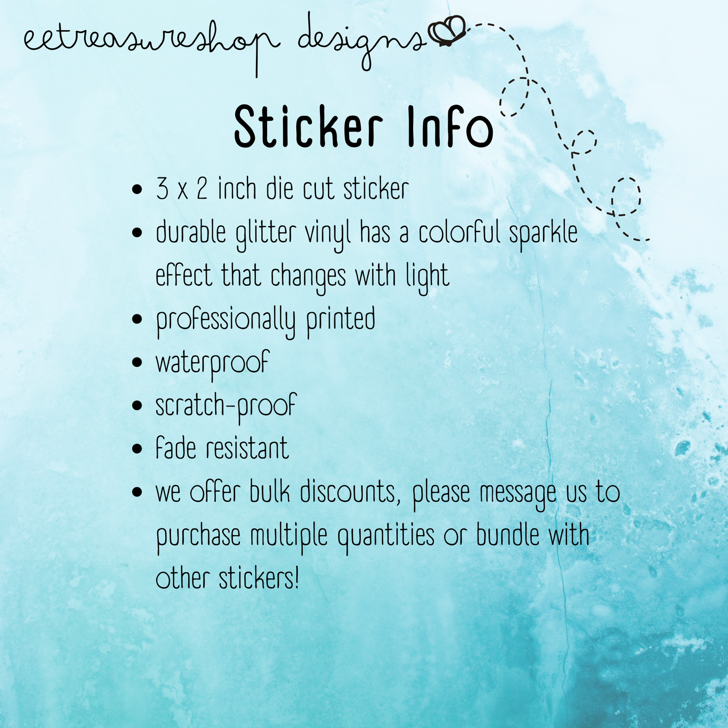 Eat Sleep Twirl Repeat Baton Twirler Waterproof Vinyl Holographic Glitter Sticker