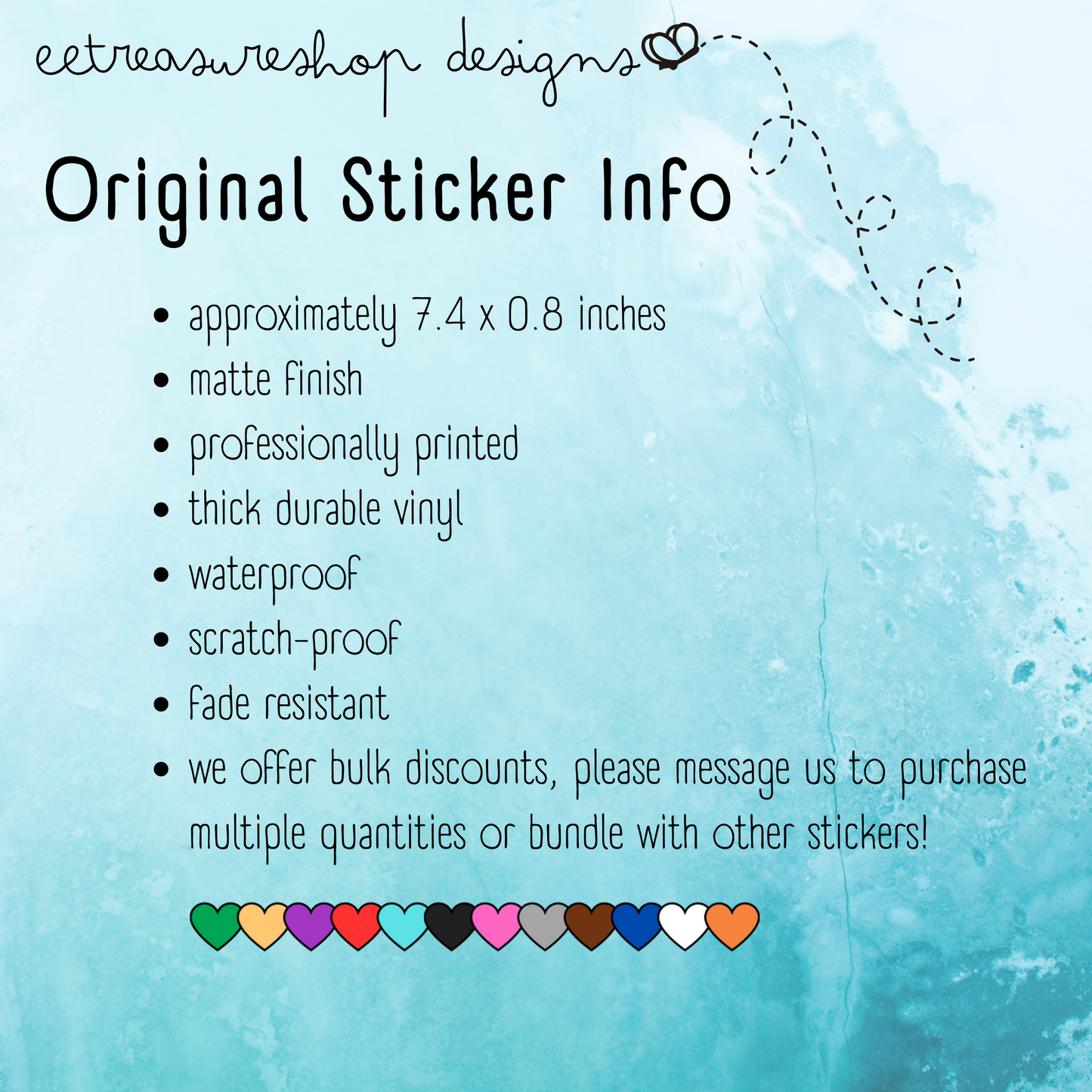 Swiftie Taylor Swift Inspired Eras Heart Waterproof Vinyl Sticker