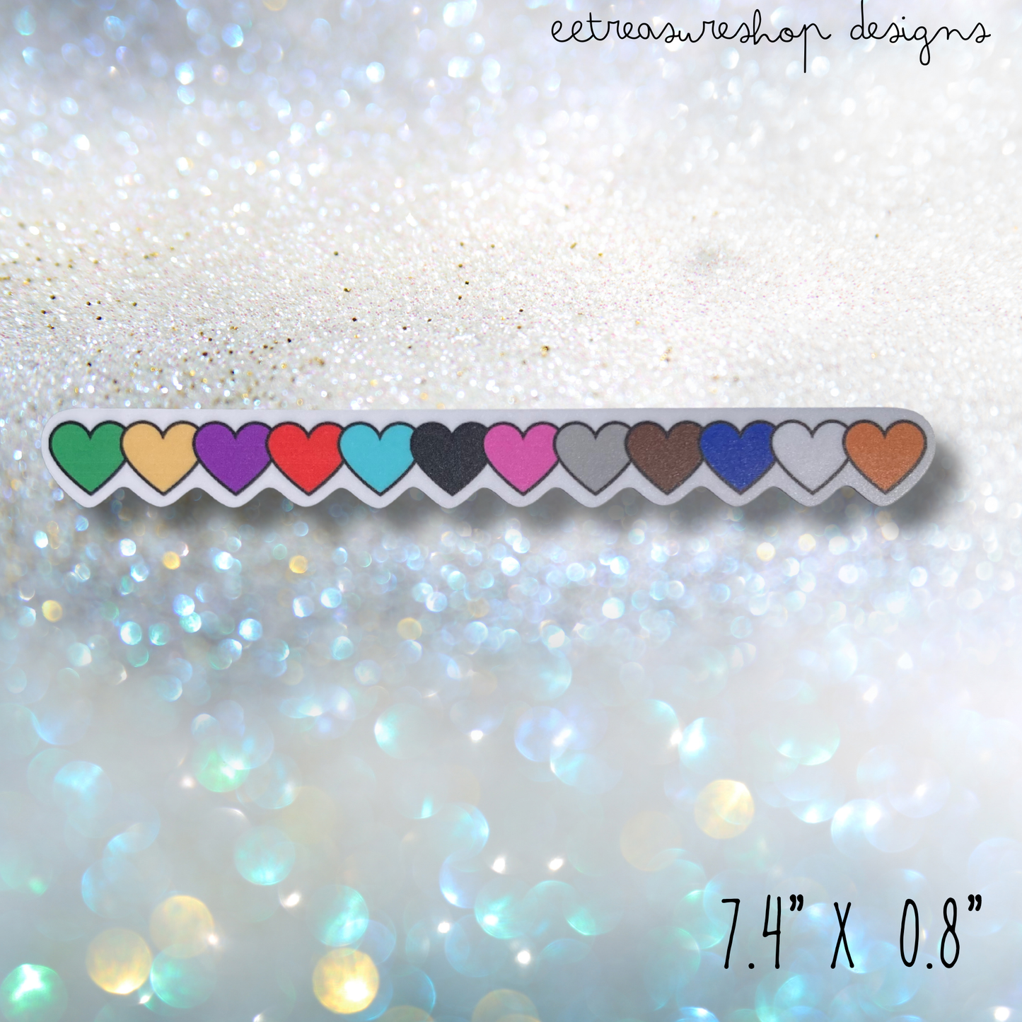 Swiftie Taylor Swift Inspired Eras Heart Waterproof Vinyl Sticker